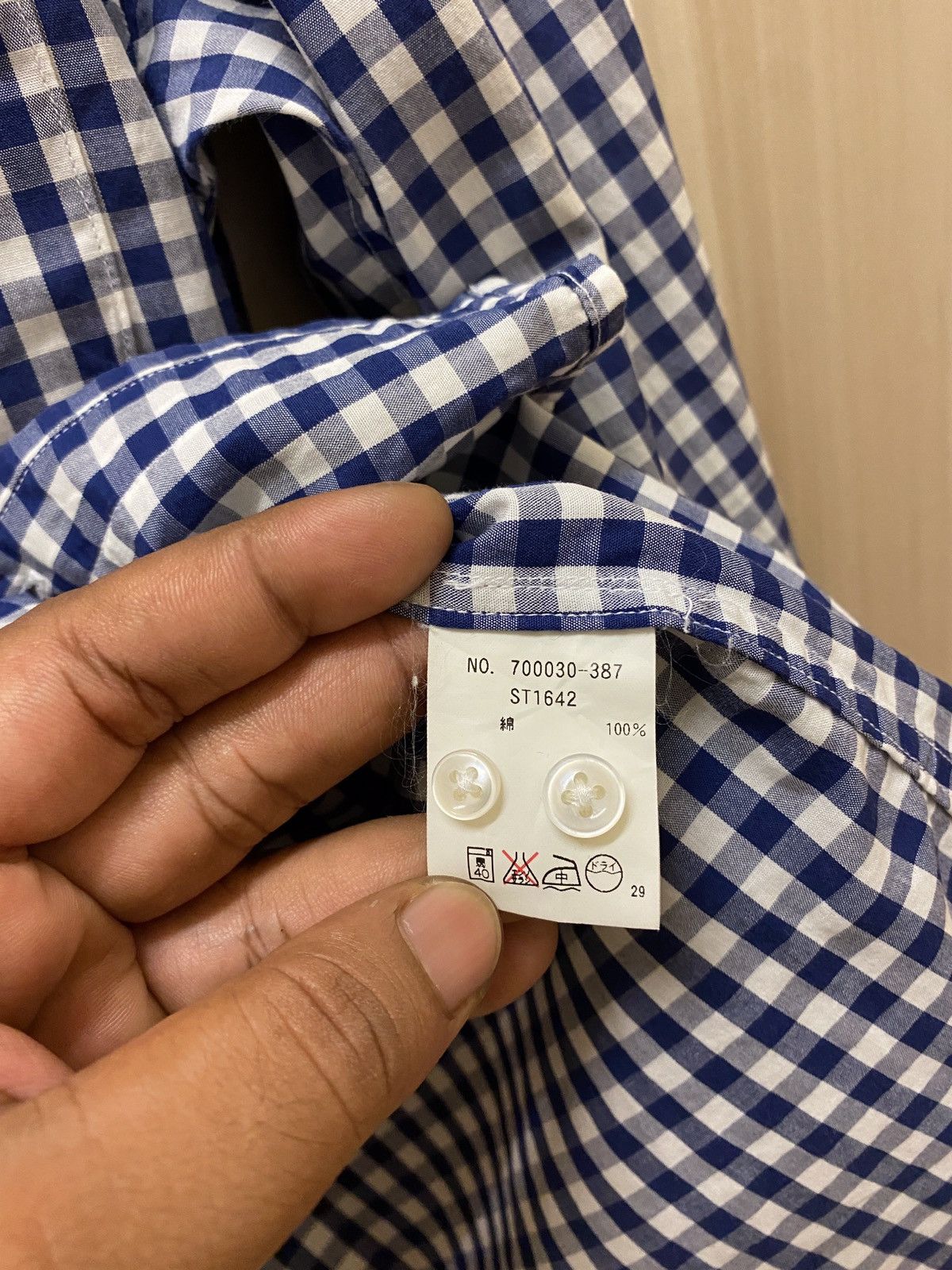 Blue Blue Japan × HOLLYWOOD RANCH MARKET Blue/Blue Shirt Size US S / EU 44-46 / 1 - 8 Thumbnail
