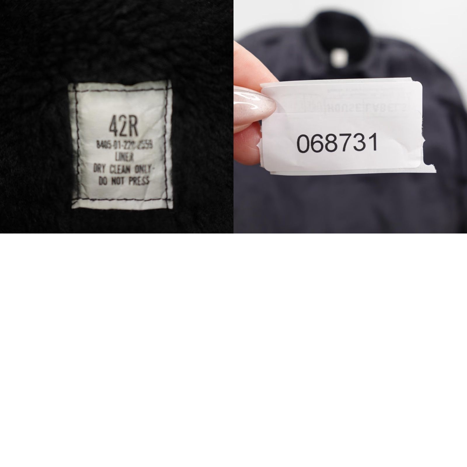 Vintage VINTAGE US Army Jacket 42R Blue 3346 All Weather Trench Coat Removable Liner 80s Men Coat Size US XS / EU 42 / 0 - 10 Thumbnail