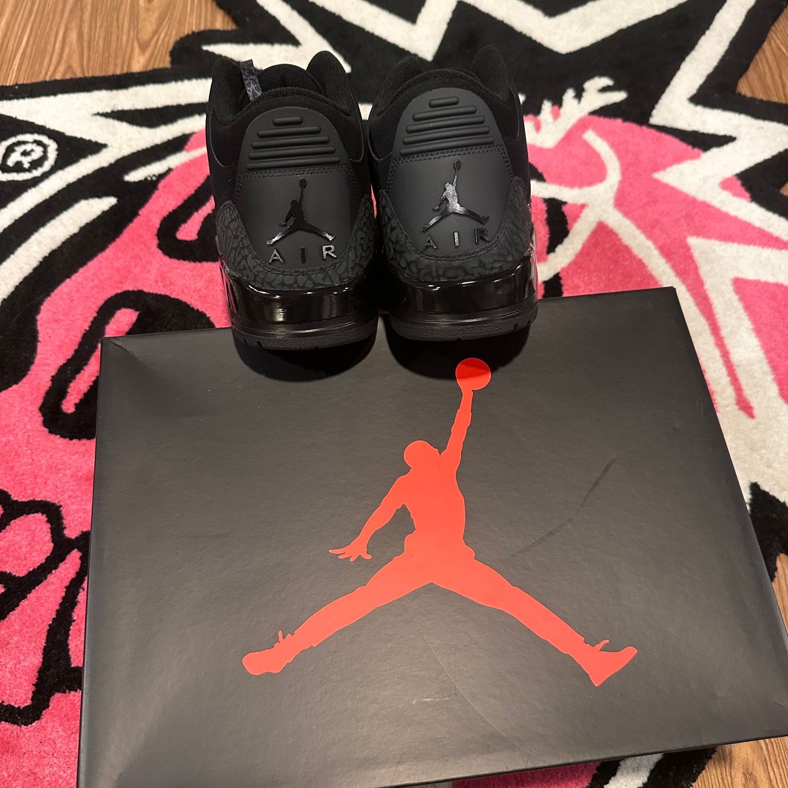 Jordan Brand Jordan 3 Retro Black Cat (2025) - Size 11.5 - Brand New Size US 11.5 / EU 44-45 - 5 Thumbnail