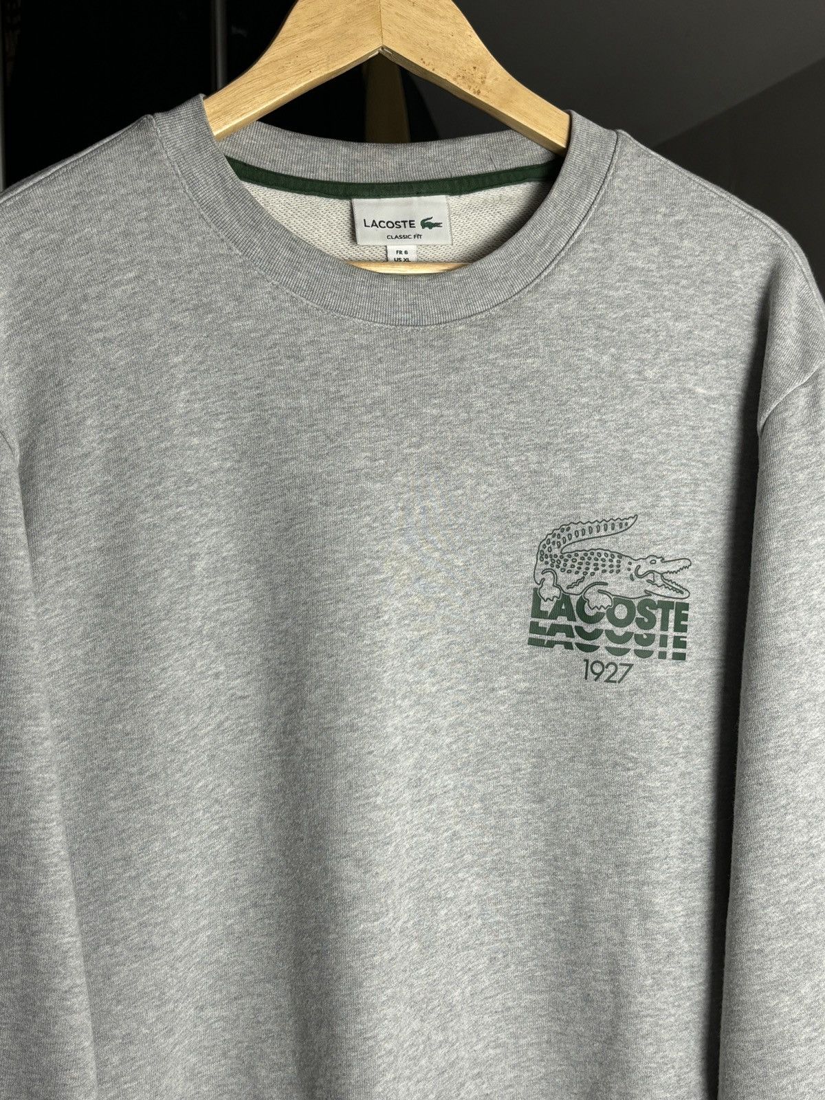 Lacoste Lacoste Sweatshirt Logo Crewneck Size US XL / EU 56 / 4 - 3 Thumbnail