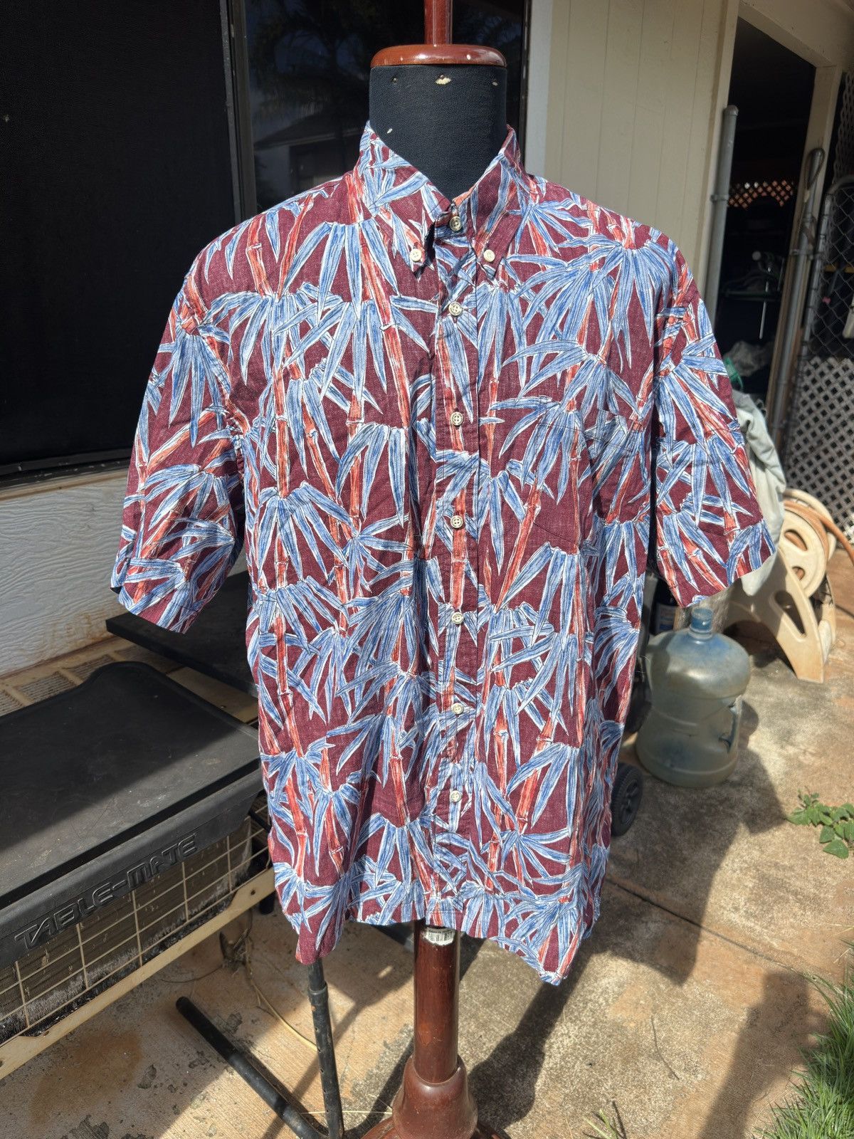 Reyn Spooner PreOwned Reyn Spooner Hawaiian Print Multicolored Men's XL Size US XL / EU 56 / 4 - 1 Thumbnail