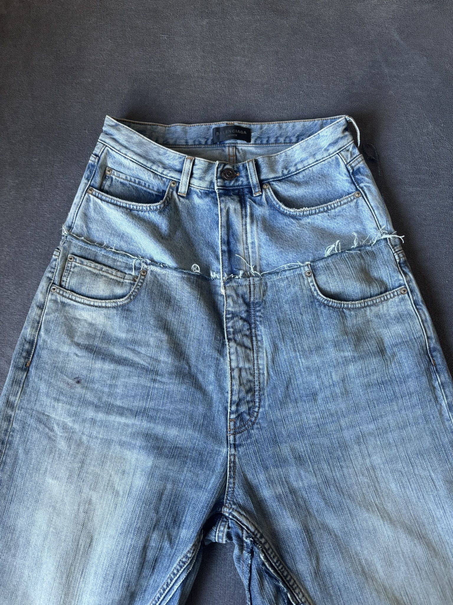 Balenciaga Balenciaga Cut Up Denim Size US 30 / EU 46 - 2 Thumbnail