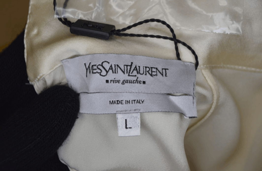 Tom Ford Yves saint Laurent rive gauche blouse Size L / US 10 / IT 46 - 1 Thumbnail
