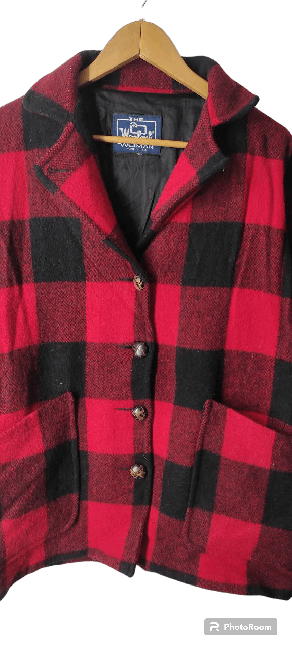 Woolrich Woolen Mills THE WOOLRICH WOOLEN MILLS MADE IN USA TARTAN WOOL JACKET Size M / US 6-8 / IT 42-44 - 6 Thumbnail