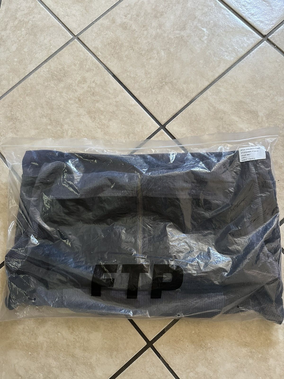Other FTP Corduroy Old English Half Zip Jacket (Sample) Size US L / EU 52-54 / 3 - 7 Thumbnail