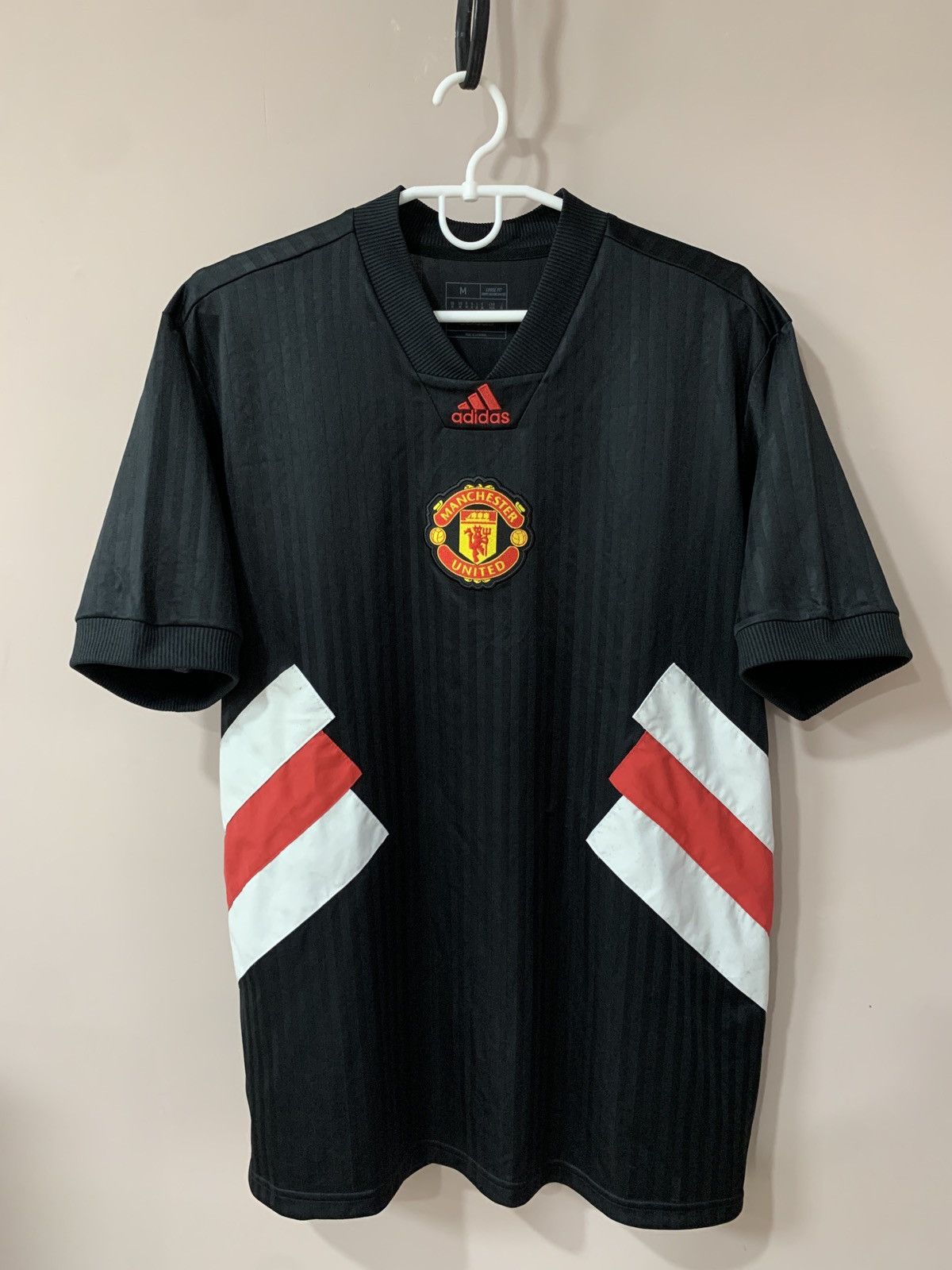 Manchester United Retro Football Shirt Adidas Soccer Jersey