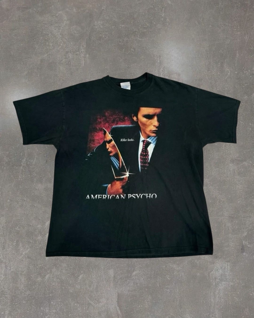 Japanese Brand × Vintage American Psycho Vintage T-Shirt Size US XL / EU 56 / 4 - 1 Thumbnail