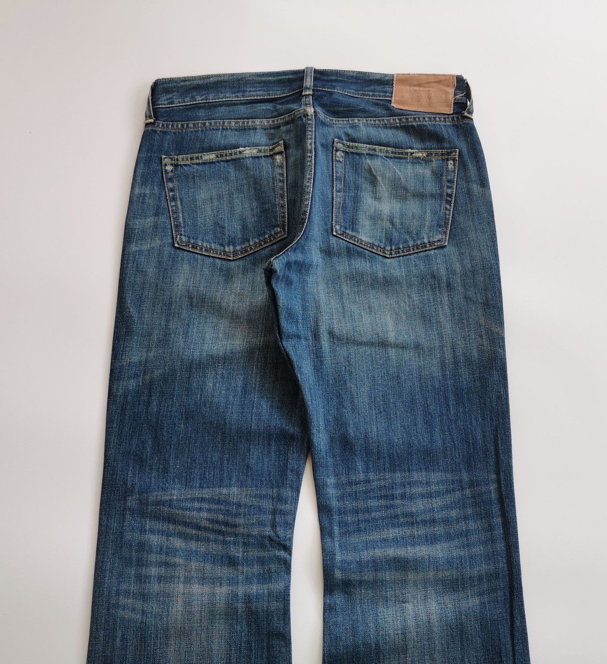 Japanese Brand King Jonathan Flared Bootcut Jeans Size US 32 / EU 48 - 7 Thumbnail