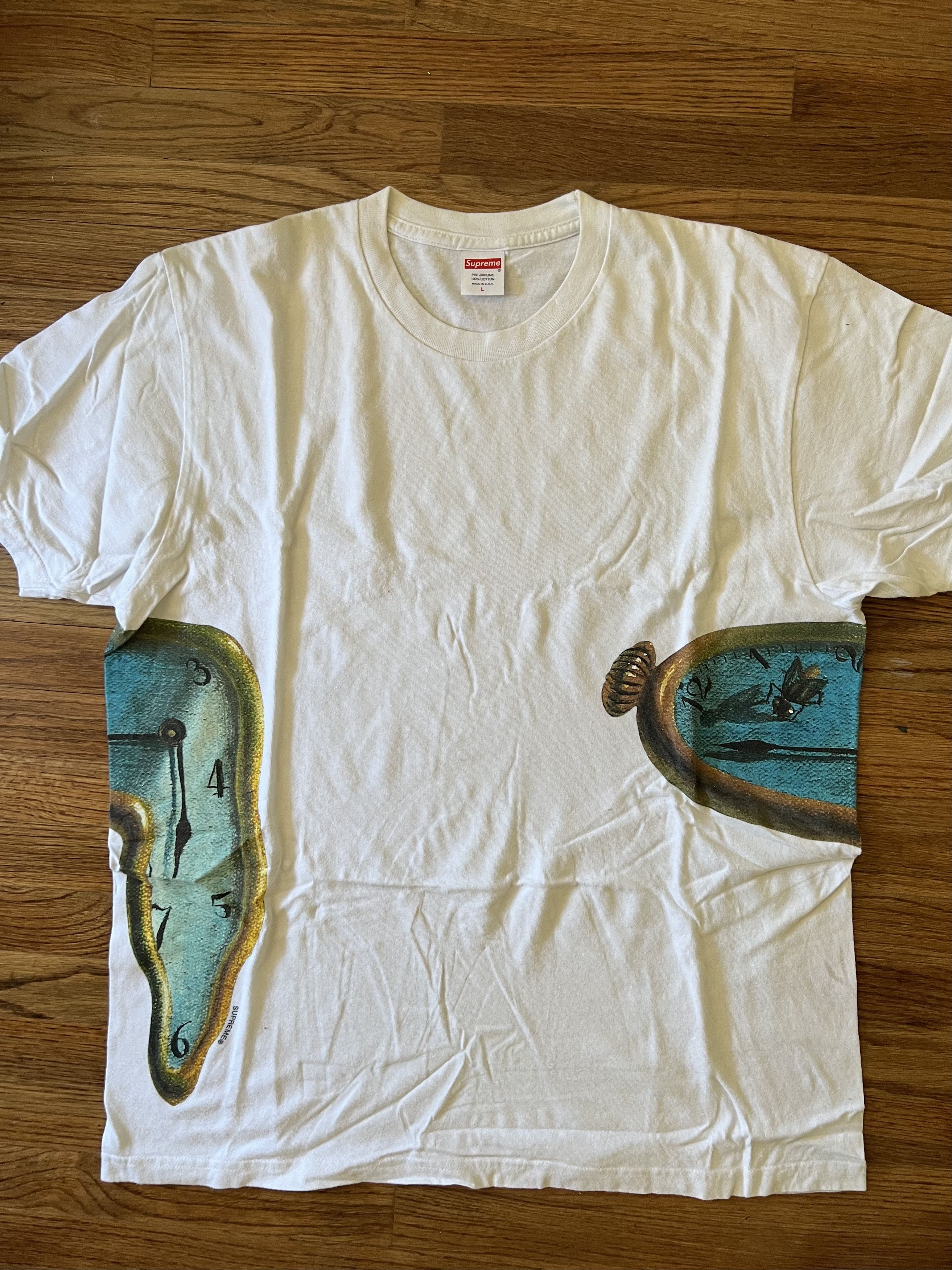 Supreme Supreme “The Persistence of Memory” tee | Grailed