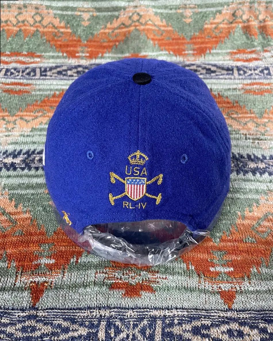Polo Ralph Lauren USA Team Wool Baseball Hat Cap