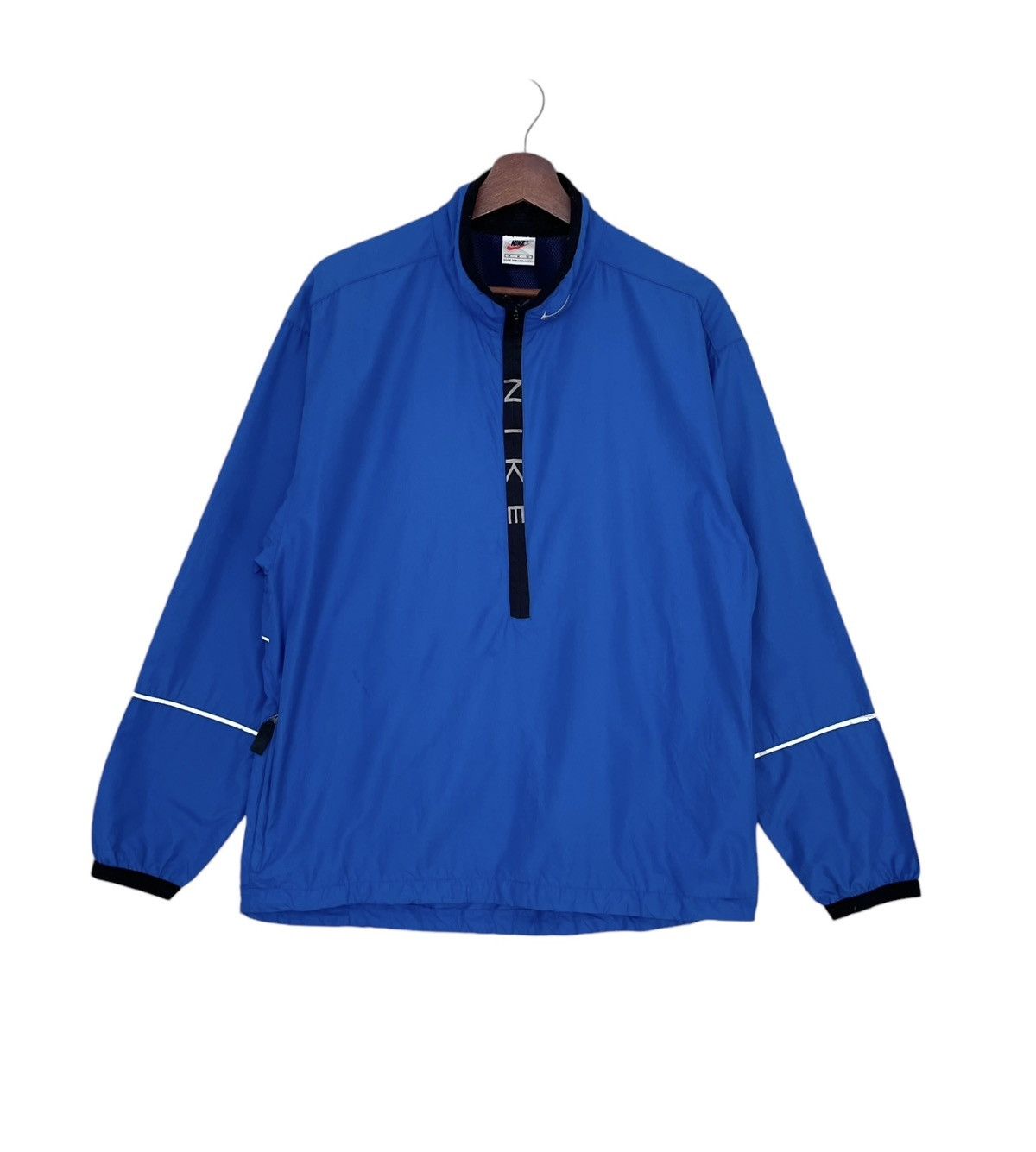 Nike × Vintage Vintage Brand Nike Half Zipper 1990s Size US M / EU 48-50 / 2 - 1 Thumbnail