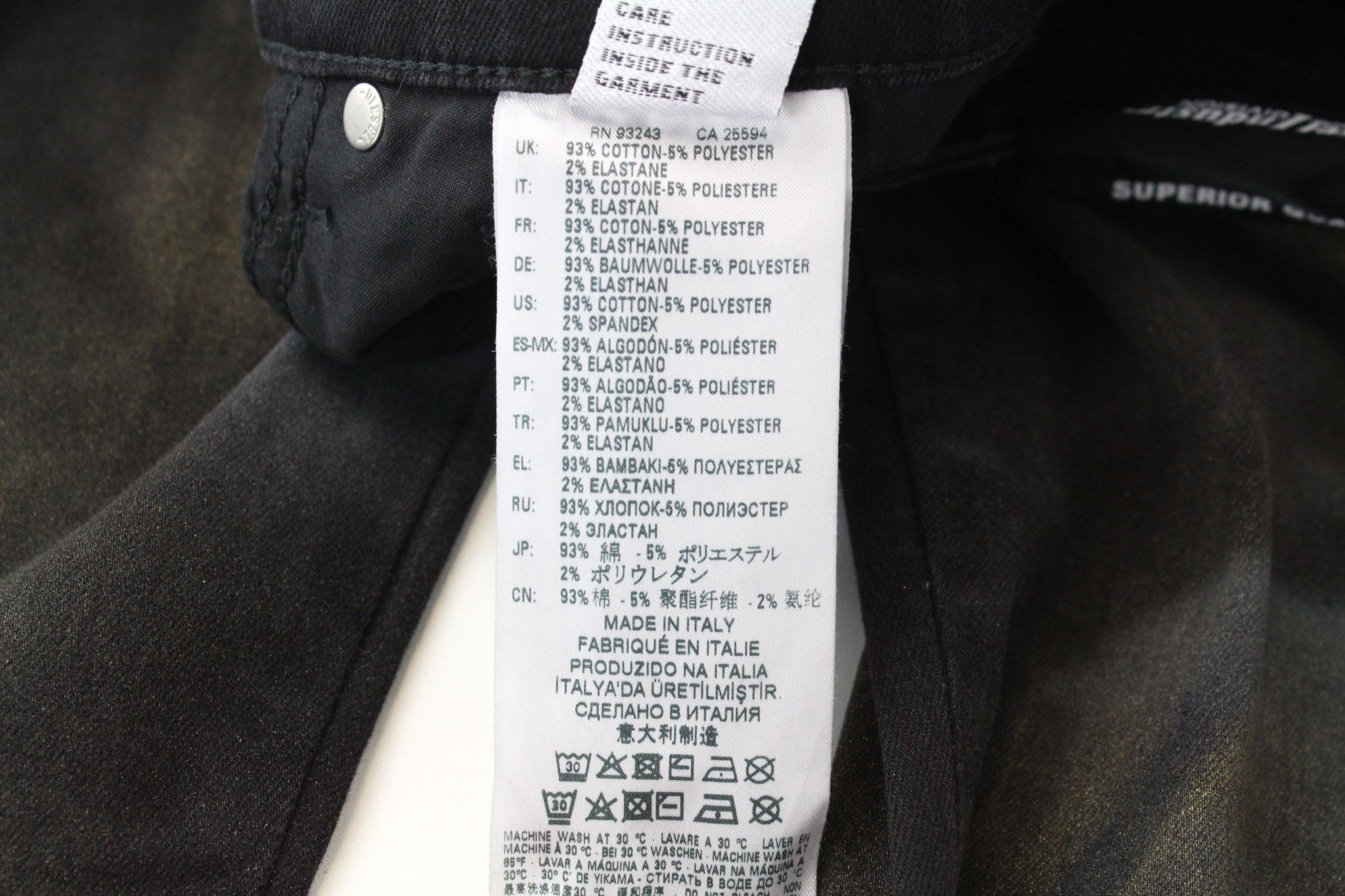 Diesel SLANDY-SP2 069IV W25/L32 Grey Jeans 71253 Size 25" / US 0 / IT 36 - 9 Thumbnail