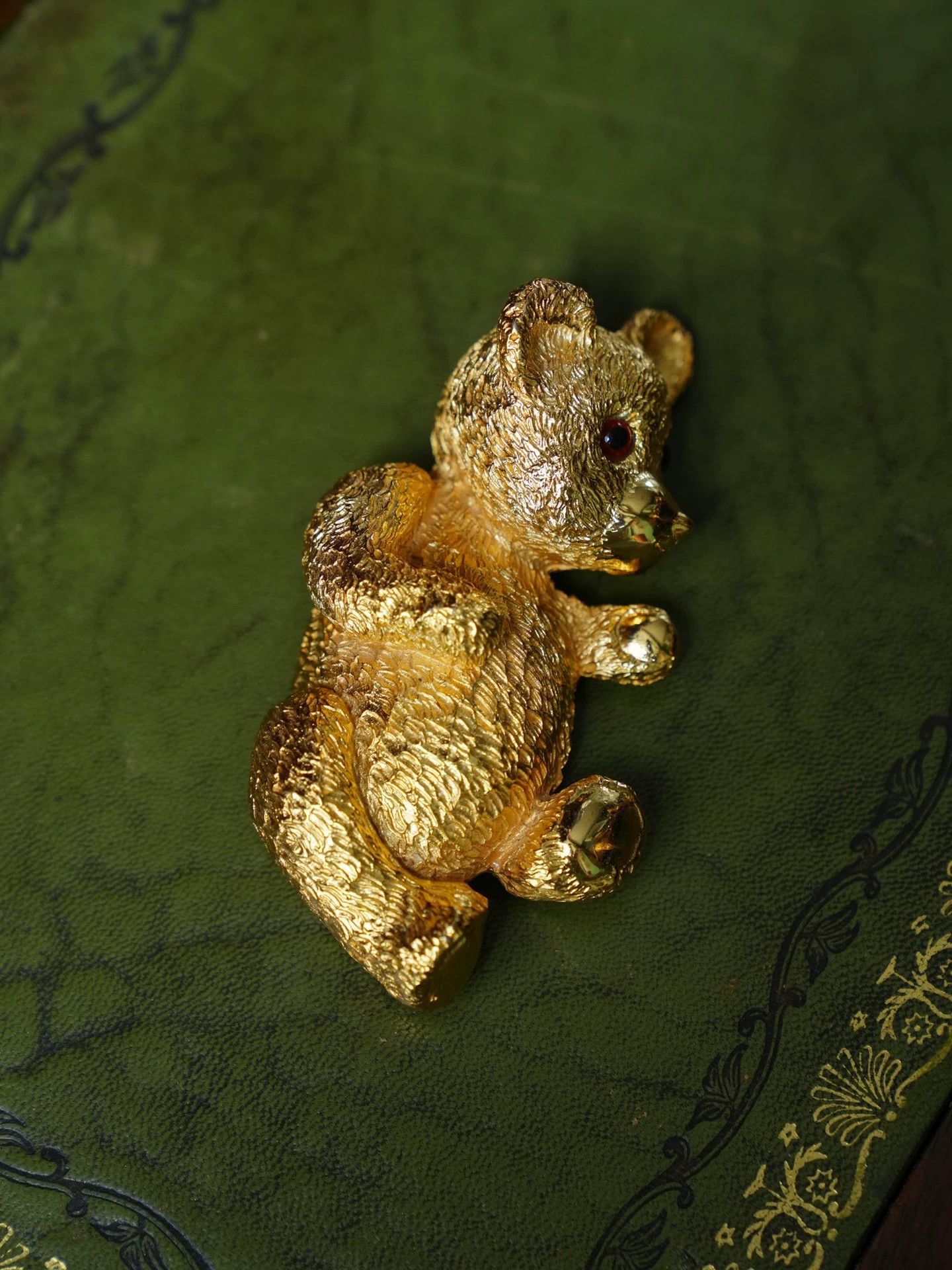 Other Christopher Ross 1989 Gold-Plated Bear Belt Buckle Size ONE SIZE - 2 Thumbnail