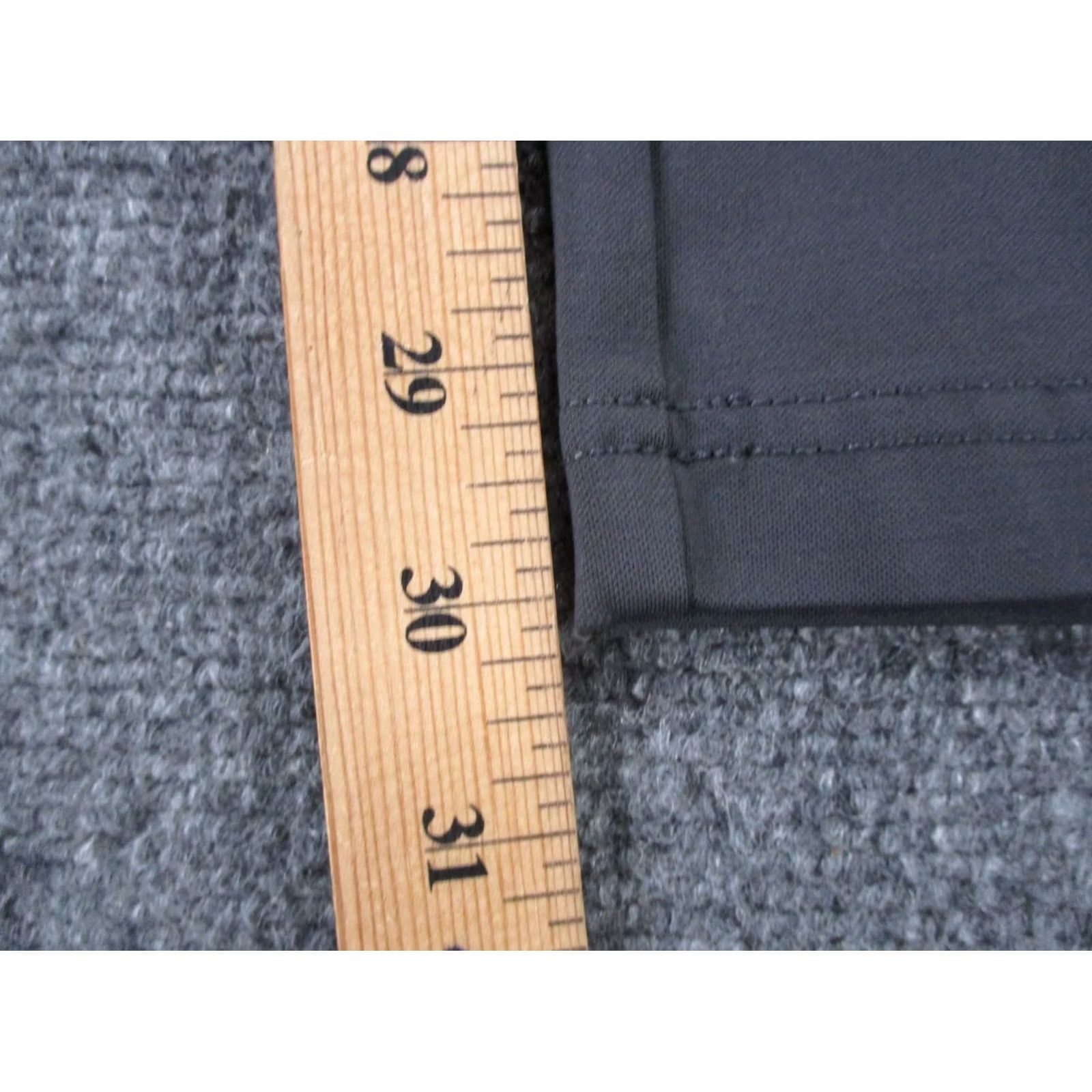 Vintage BYLT Pants Mens 34 Gray Chino Everyday Business Dress Casual 34" Inseam Flat Front Nylon Spandex Viscose Knit Pocket Logo Preppy Style Size US 34 / EU 50 - 4 Thumbnail