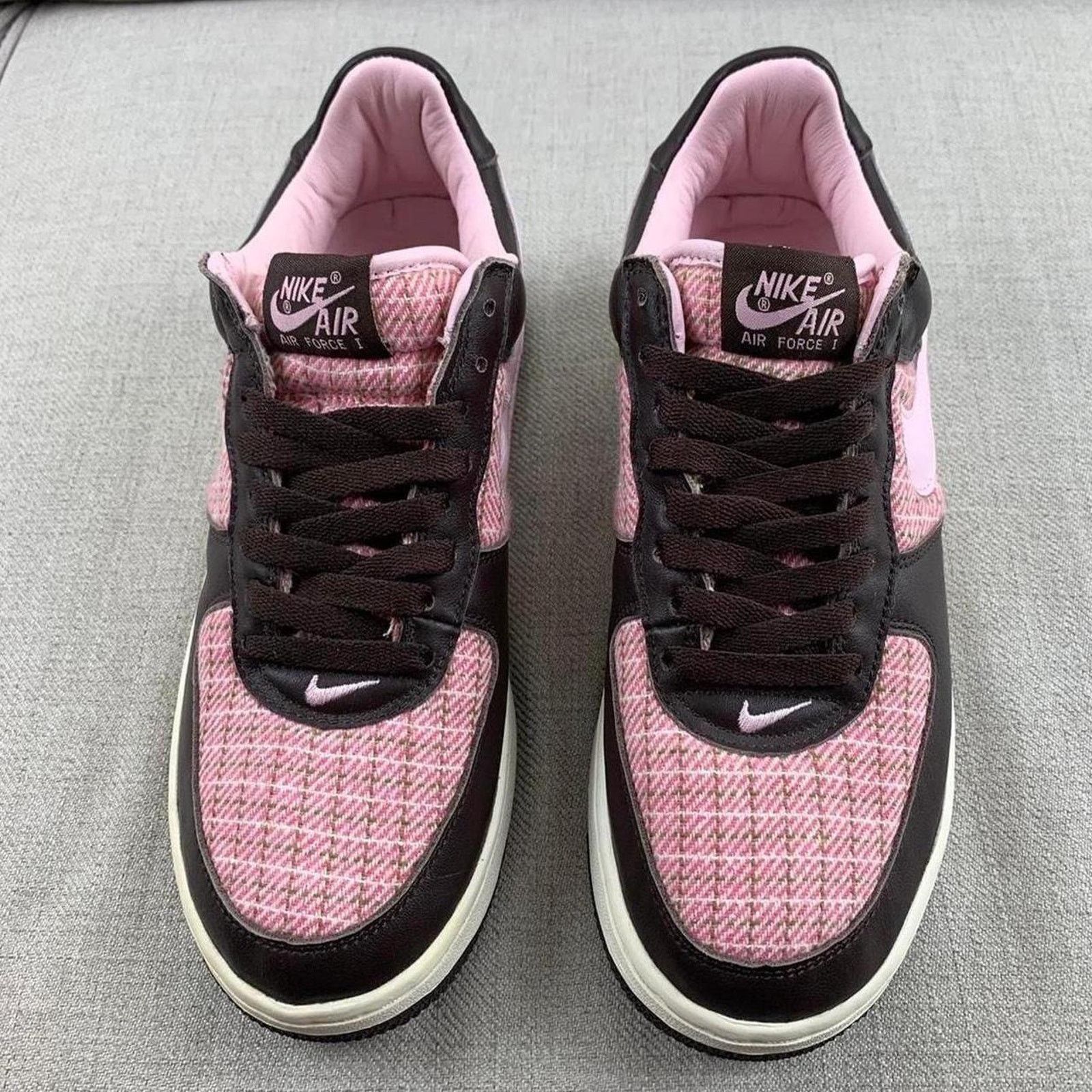 Nike 2005 Nike Air Force 1 Low "Pink Ice Mocha" 8M Size US 8 / EU 41 - 3 Thumbnail