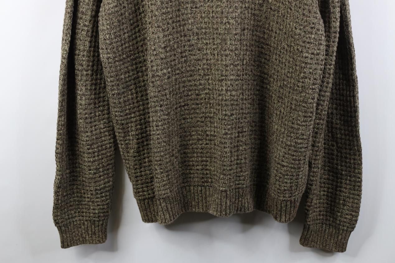 Vintage Vintage 90s Streetwear Thermal Ribbed Knit Crewneck Sweater Size US XXL / EU 58 / 5 - 3 Thumbnail