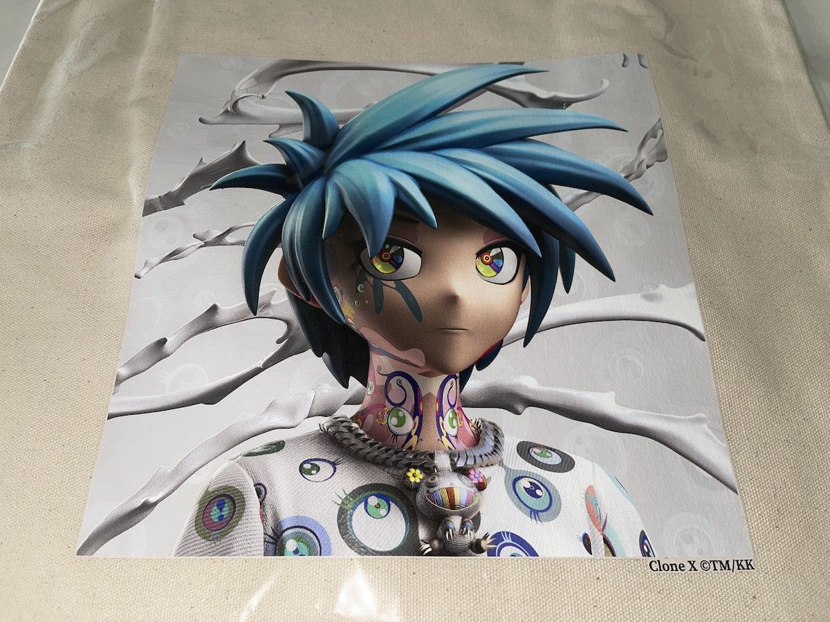 Takashi Murakami MURAKAMI RTFKT Clone X Nike NFT Tote Bag Legit DS Flower D Size ONE SIZE - 3 Thumbnail