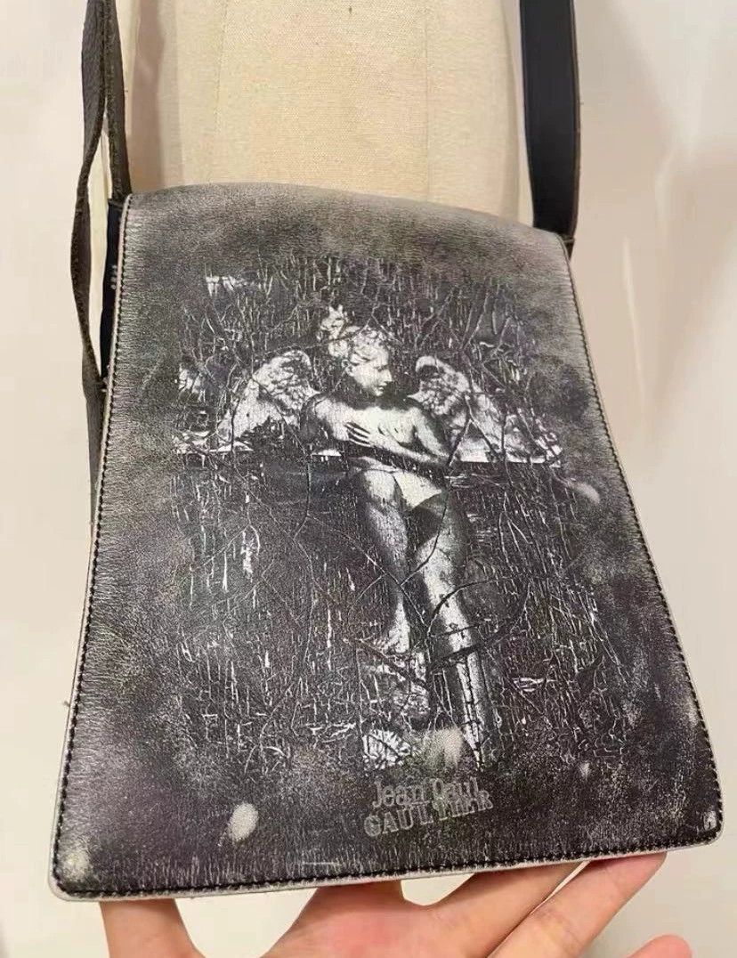 Jean Paul Gaultier Angel Messenger Bag, Men's