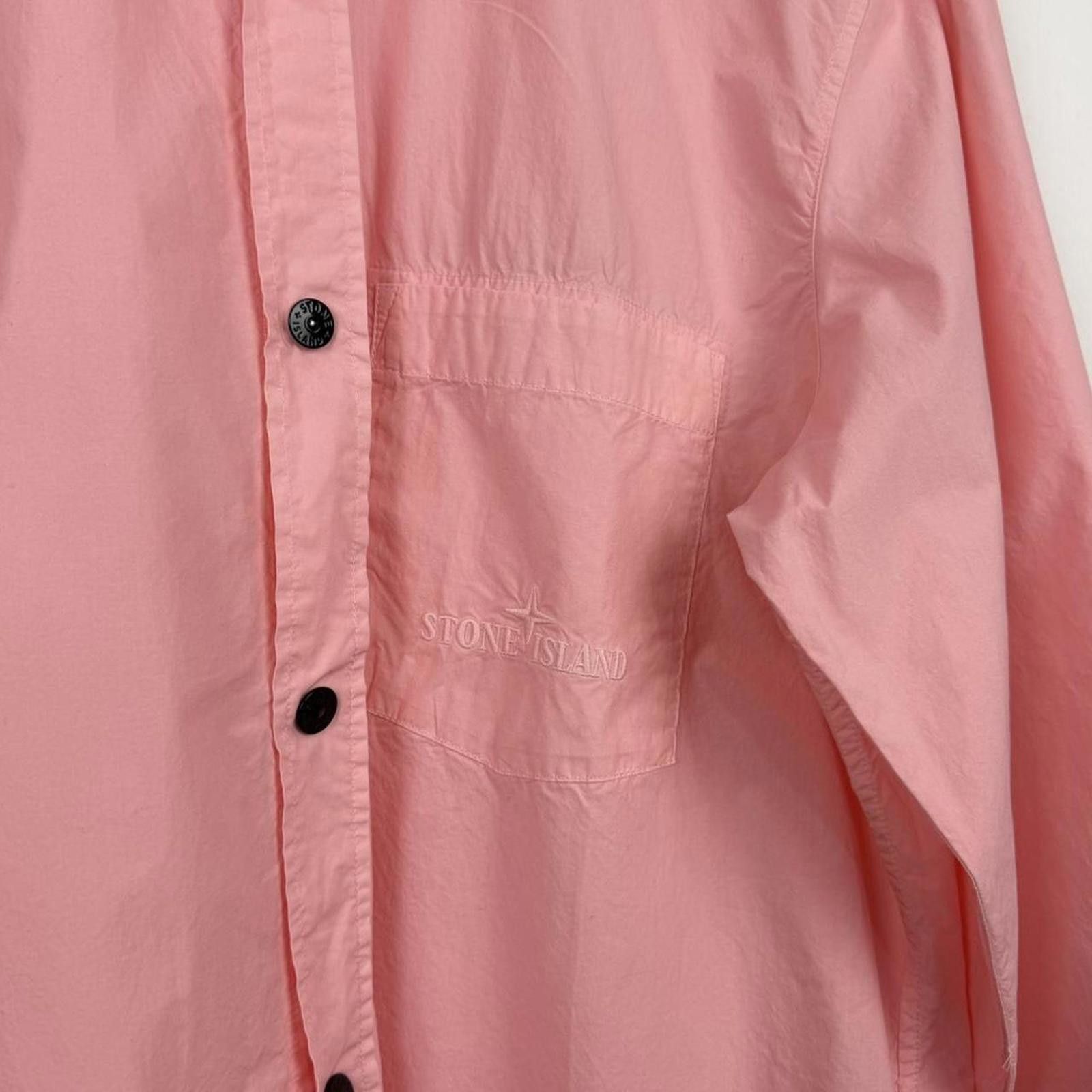 Stone Island Stone Island Logo Shirt Size US XL / EU 56 / 4 - 2 Thumbnail