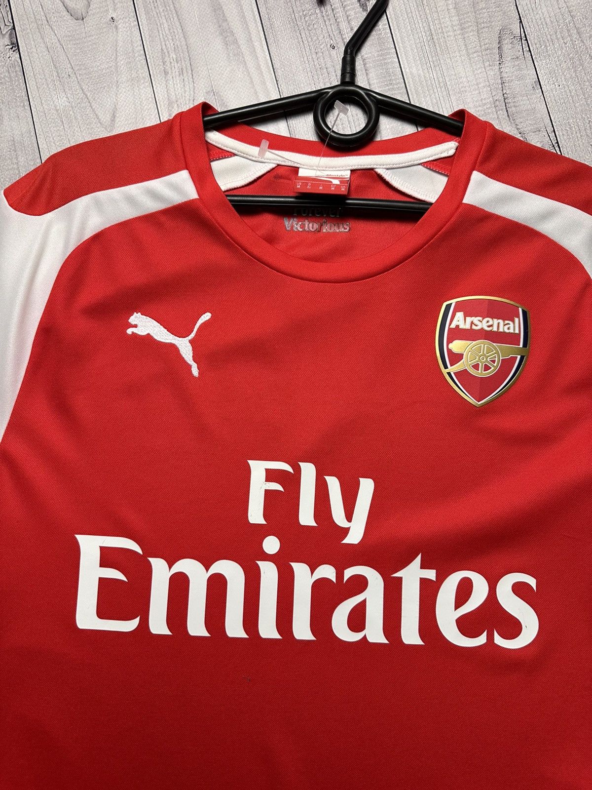 Arsenal puma soccer jersey size M