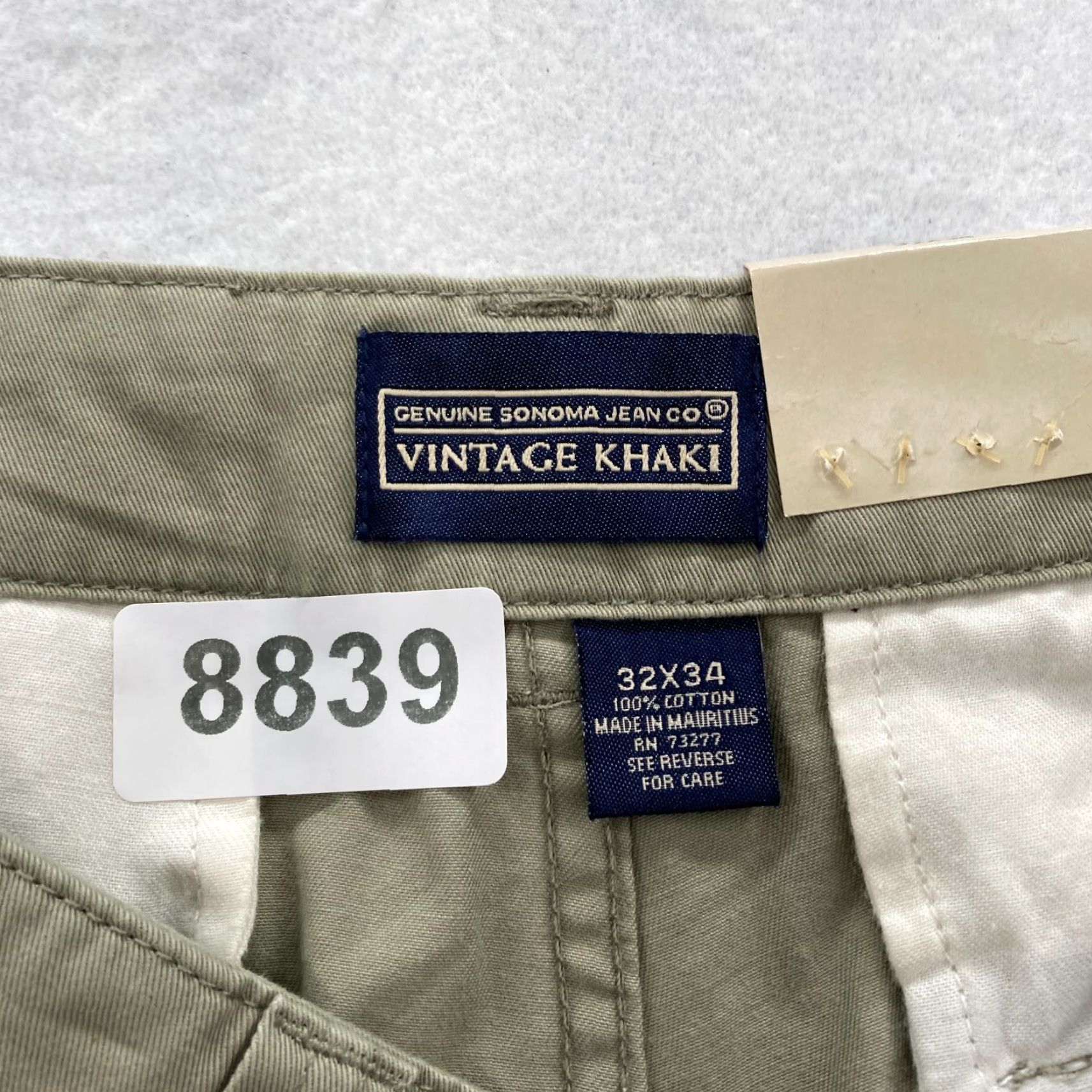 Vintage VINTAGE Sonoma Cargo Pants Mens 32x32 Khaki Brown Straight Leg Mid Rise NWT Size US 32 / EU 48 - 4 Thumbnail