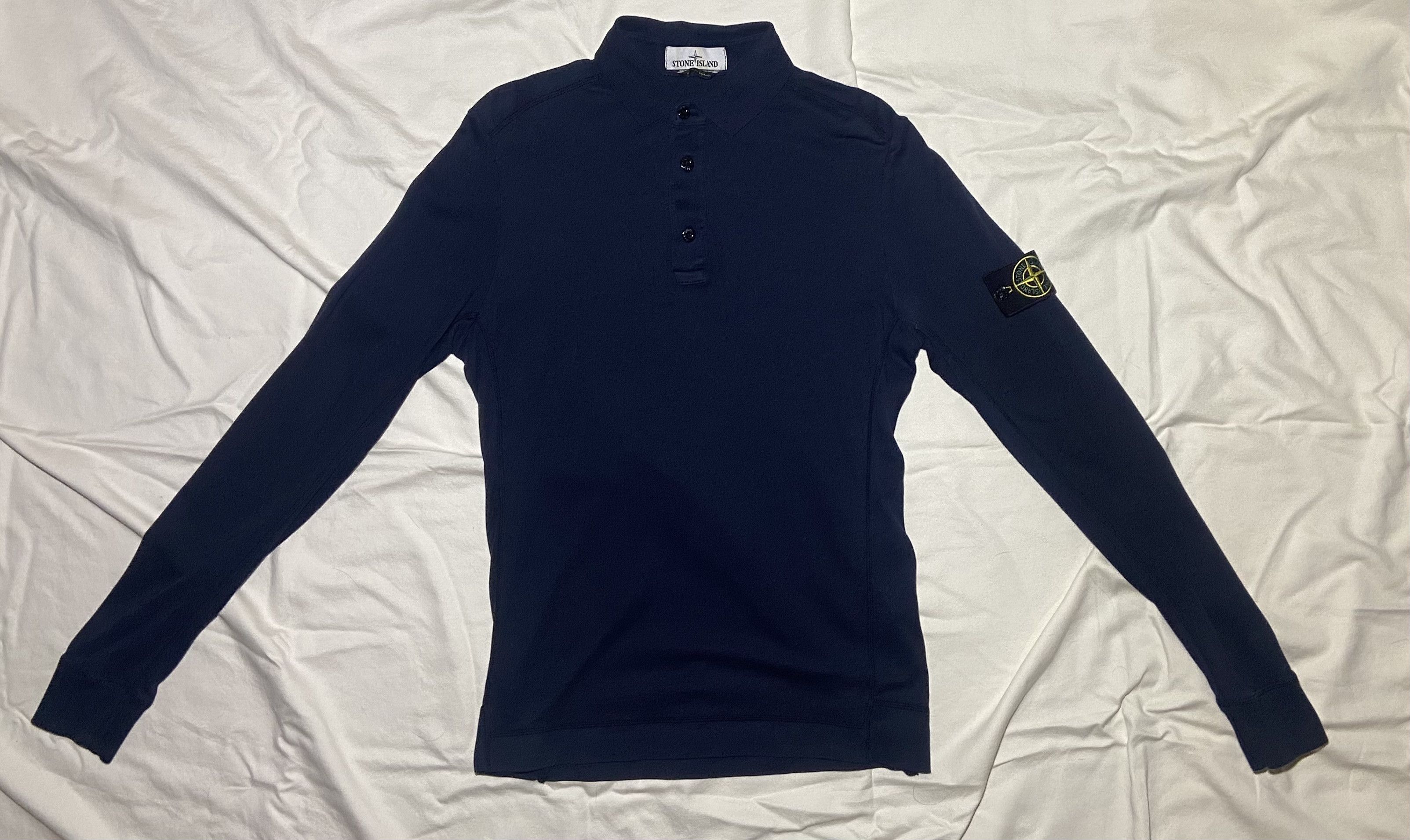 Stone Island Stone Island Long Sleeve Polo Size US M / EU 48-50 / 2 - 1 Thumbnail
