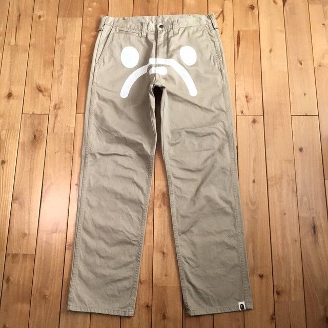 Bape × Nigo BAPE Milo Face animal Safari pants a bathing ape ★size M Size US 32 / EU 48 - 1 Thumbnail