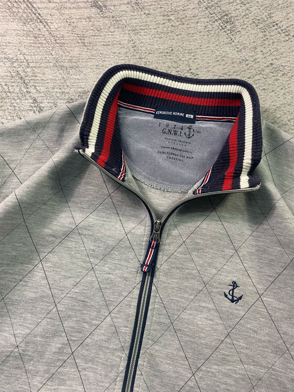 Japanese Brand × Vintage Kengrove Homme Navy Style Jacket Size US S / EU 44-46 / 1 - 3 Thumbnail