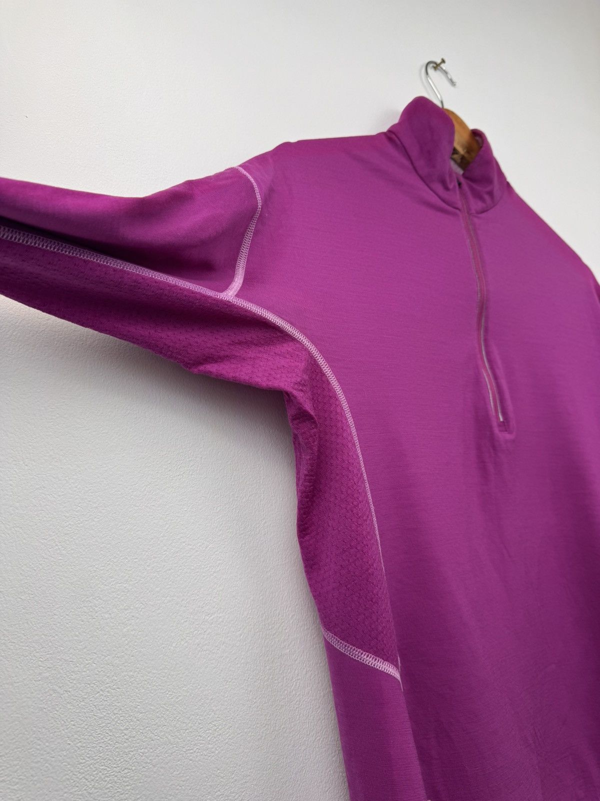 Icebreaker Icebreaker Women Thermal Half Zip Sweater Pink Size L Size L / US 10 / IT 46 - 4 Thumbnail
