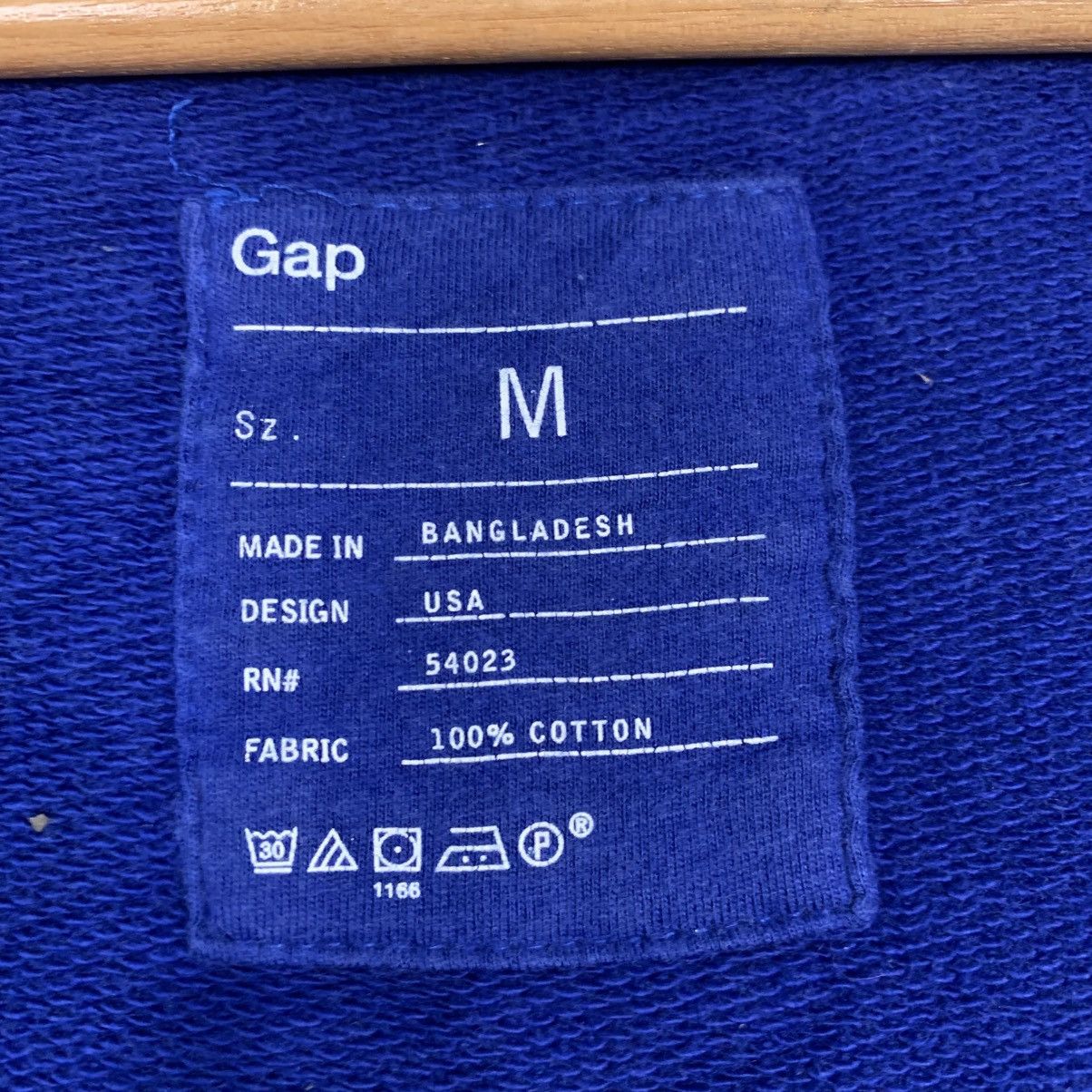 Gap Gap Big Logo Zipper Hoodie Size US M / EU 48-50 / 2 - 16 Thumbnail