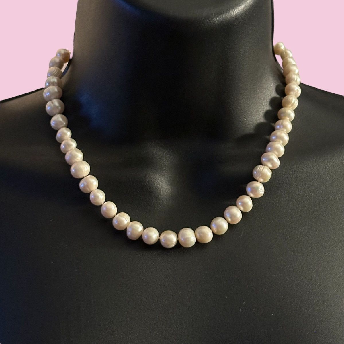 Vintage Teng Yue freshwater pearl necklace