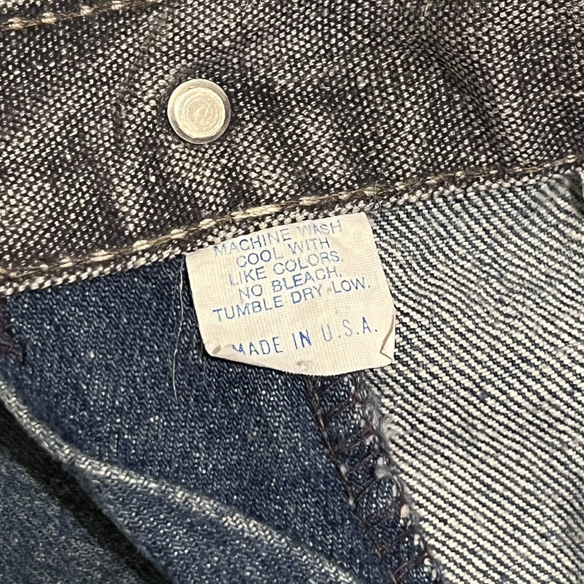 Other Vintage Cotler Made in USA Two Tone Blue Gray Jeans 30x26.5 Size US 30 / EU 46 - 7 Thumbnail