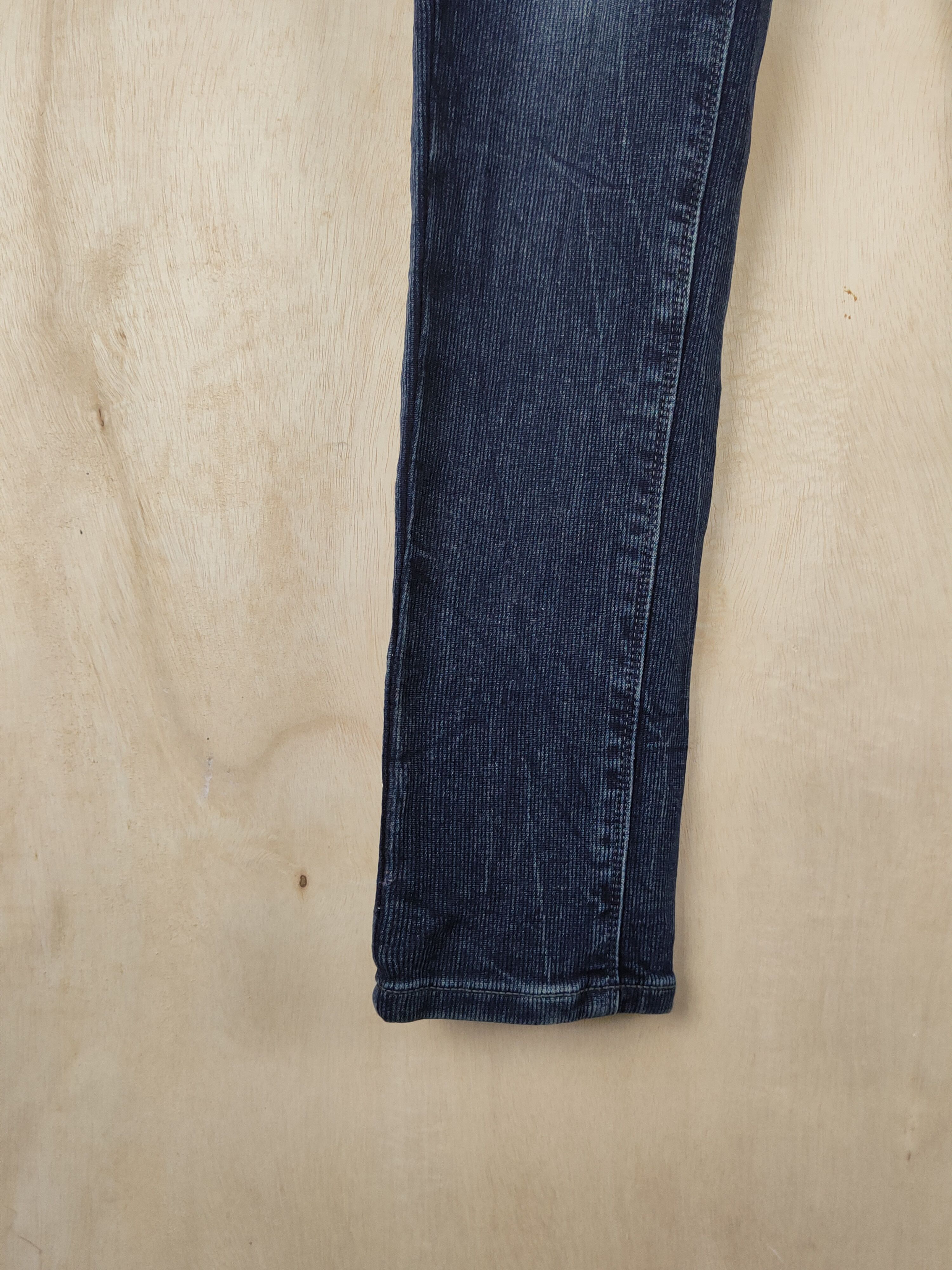 Edwin Edwin-Jerseys Dark Blue Corduroy Skinny Jeans #S2512 Size 29" - 4 Thumbnail