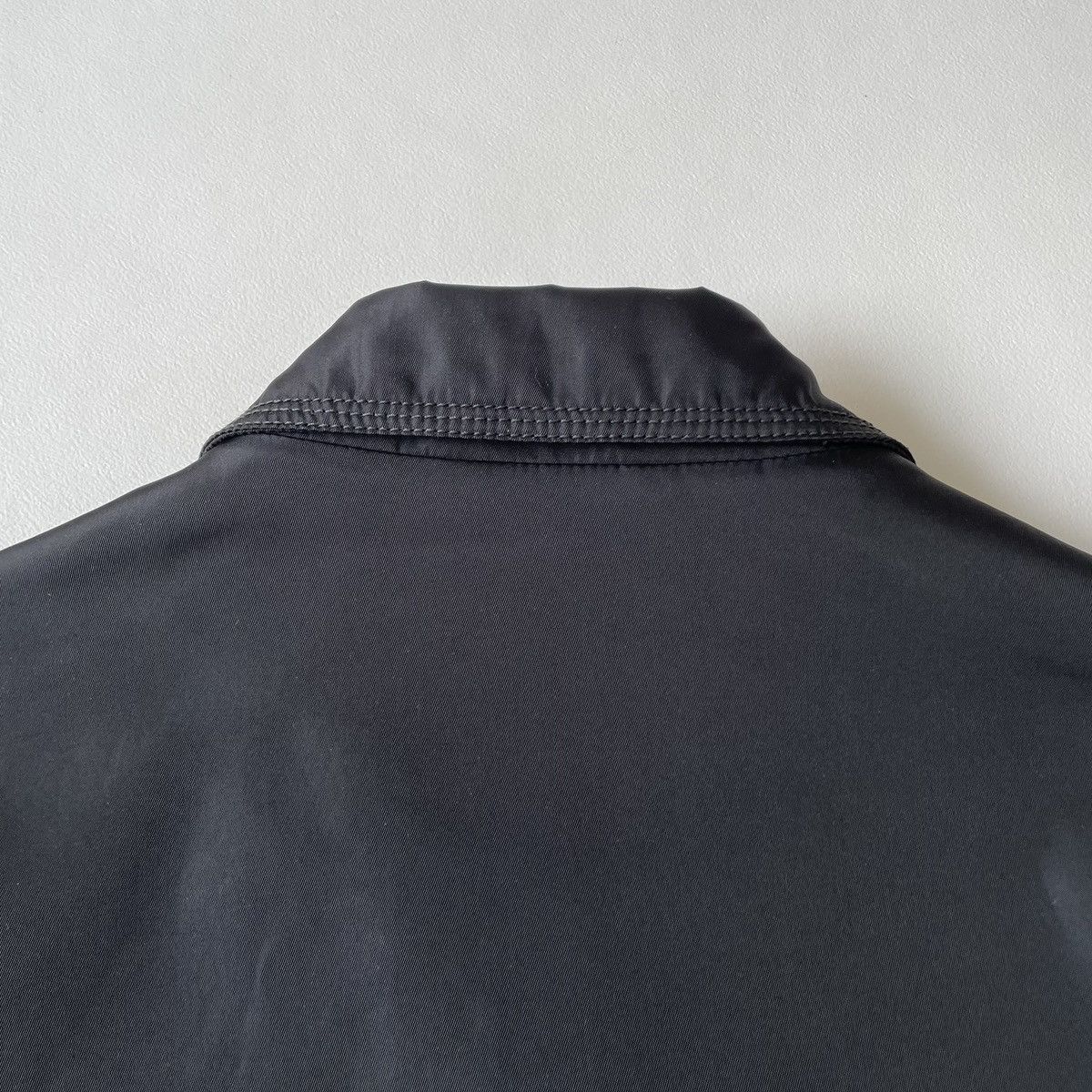 Prada Mid 90s Black Nylon Utility Jacket Size US XL / EU 56 / 4 - 14 Thumbnail