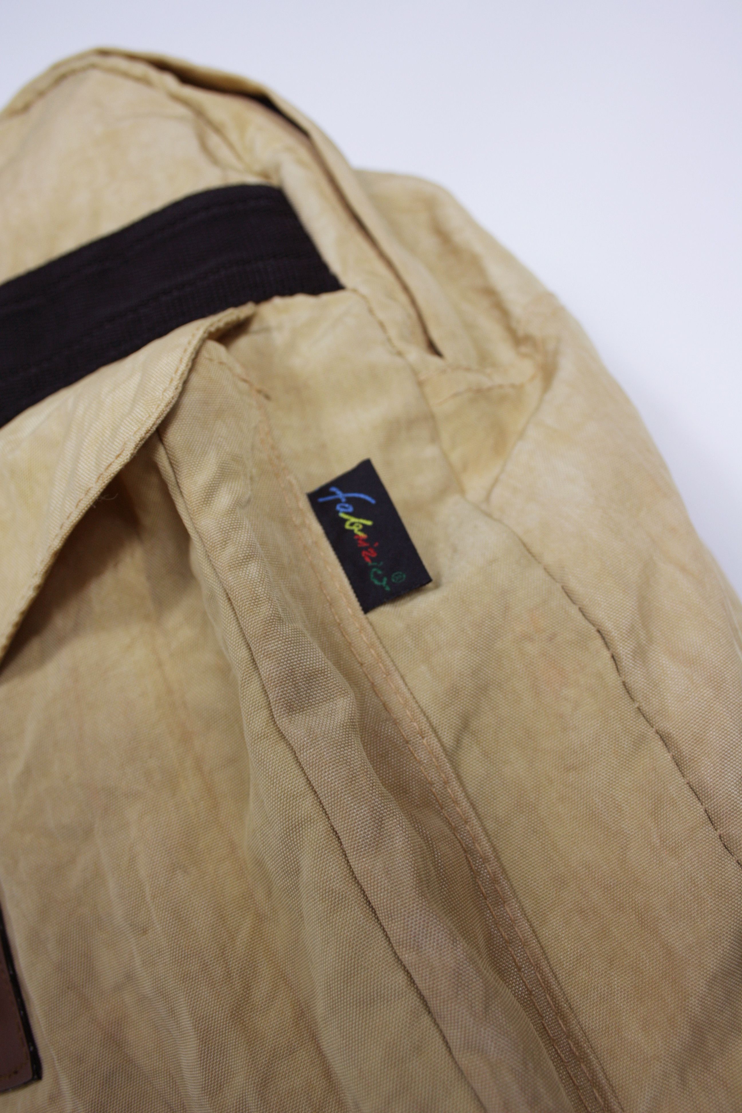 Vintage Fabrizio 90s Vintage Nylon Hook & Eye Backpack Bag Size ONE SIZE - 7 Thumbnail