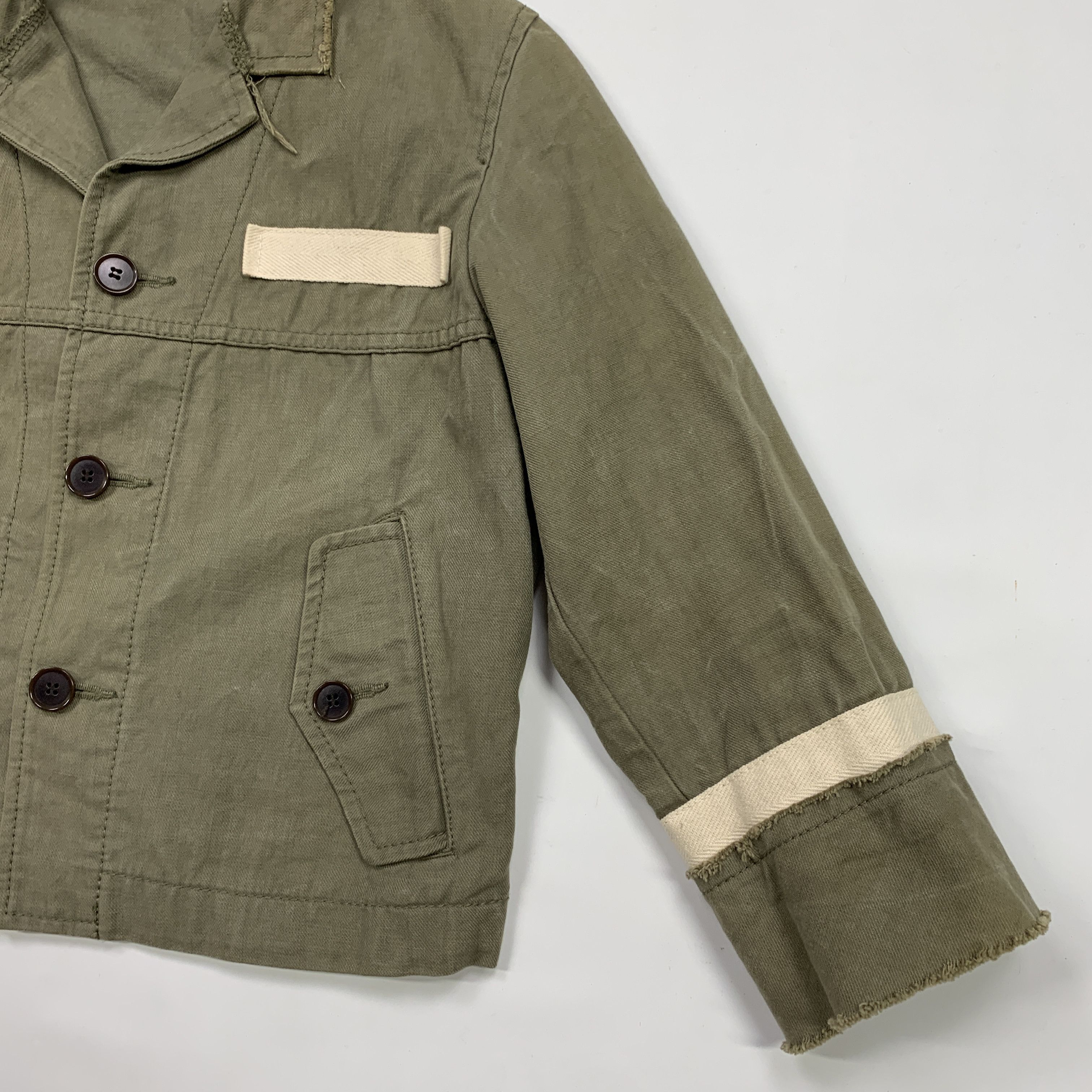 Comme des Garcons 2007 Cropped Military / Punk Jacket Size S / US 4 / IT 40 - 4 Thumbnail