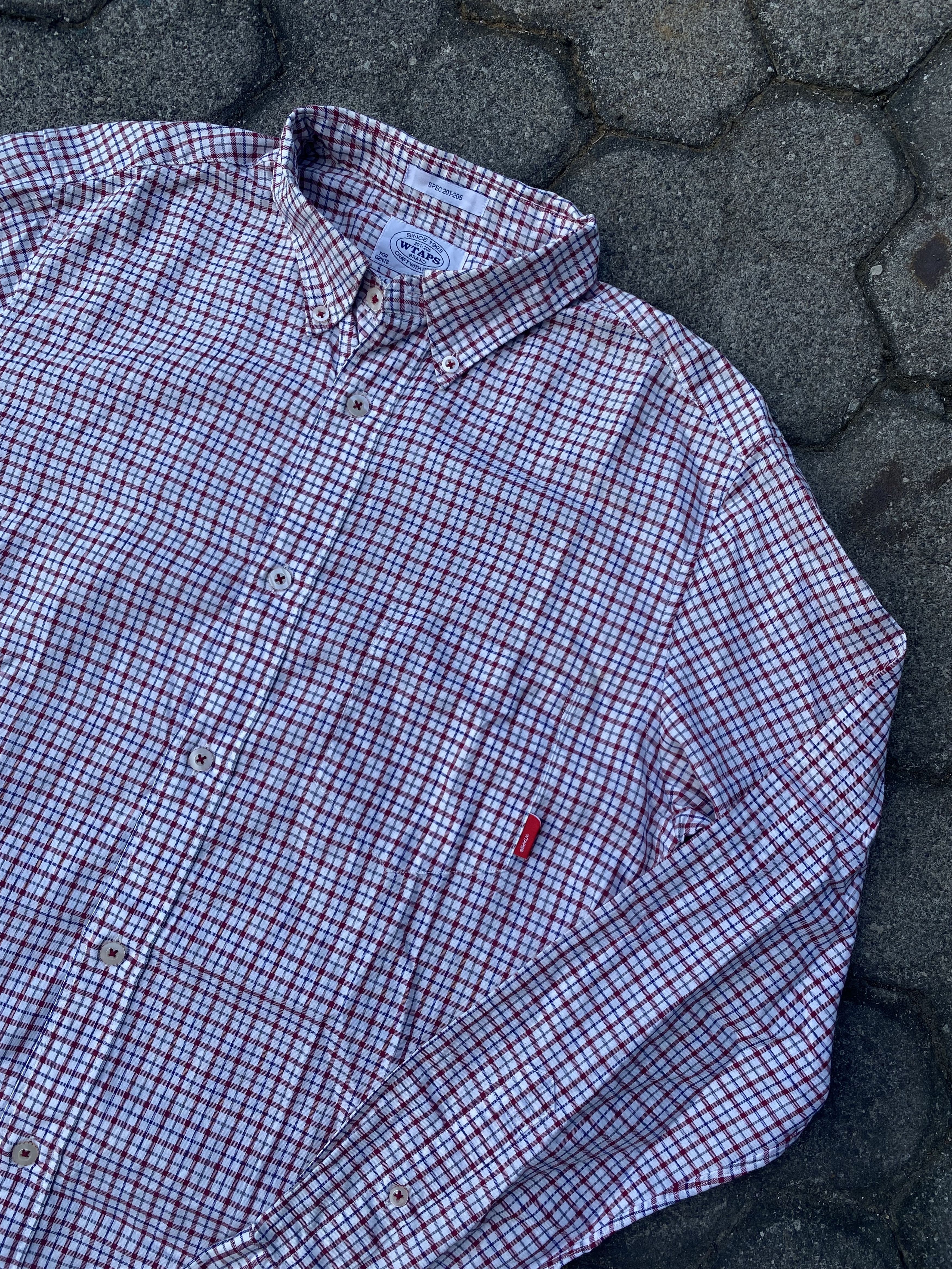 Wtaps WTAPS x Thomas Mason Plaid Button Down Long Shirt Size US M / EU 48-50 / 2 - 2 Thumbnail