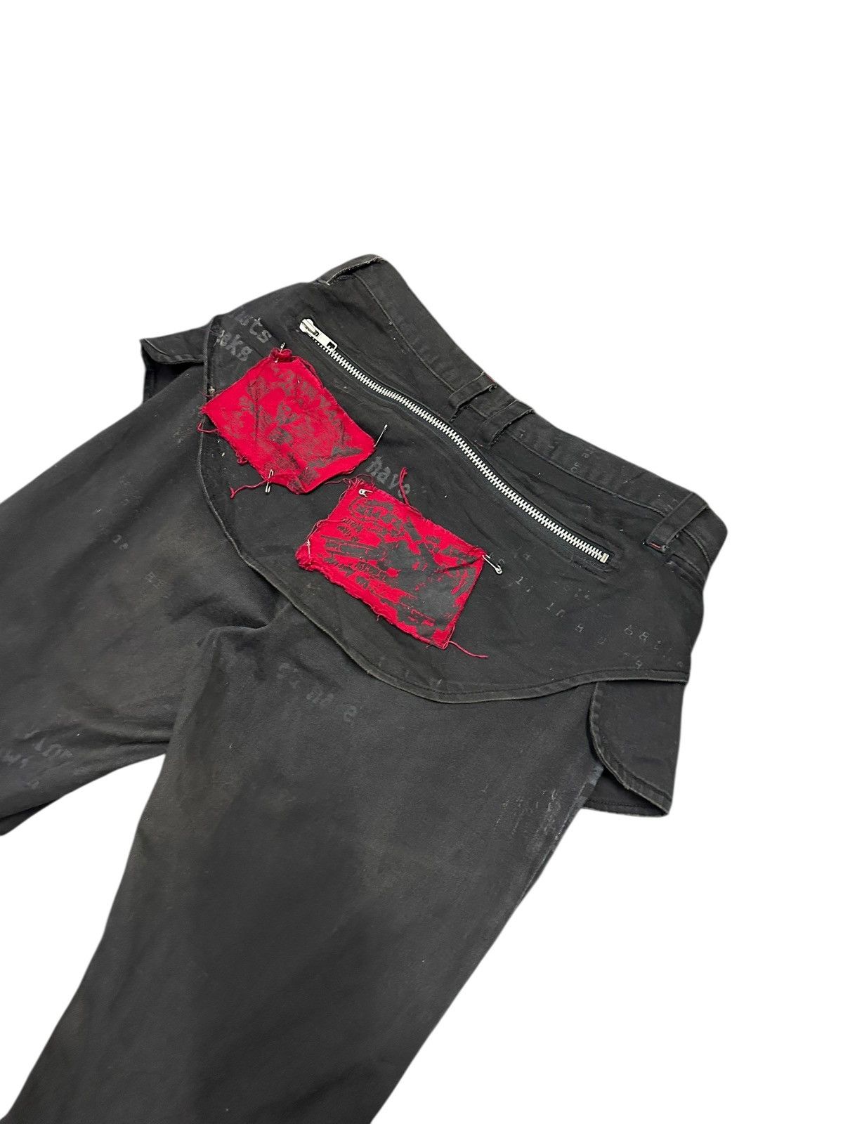 Seditionaries h.Anarchy Punk Bondage Flare Pant Size US 30 / EU 46 - 8 Thumbnail