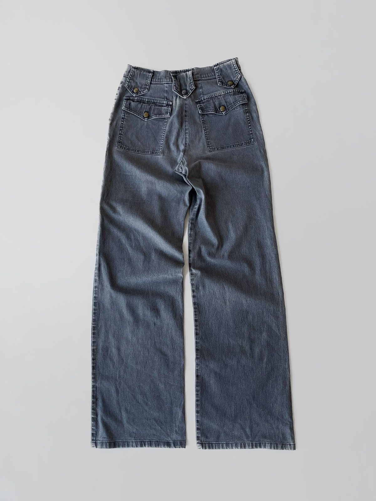 Japanese Brand Vintage Y2K Biggy pocket pants Japanese style Size 26" / US 2 / IT 38 - 4 Thumbnail