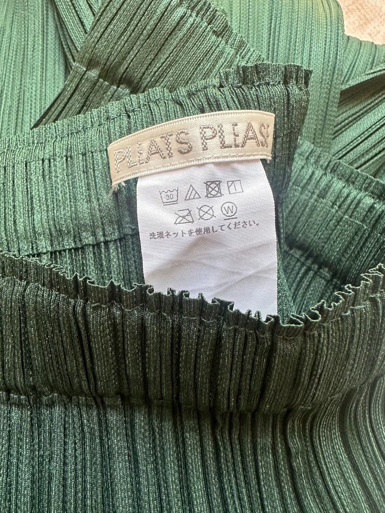 Other Issey Miyake size:4 Green pleated pants Size 28" / US 6 / IT 42 - 2 Thumbnail
