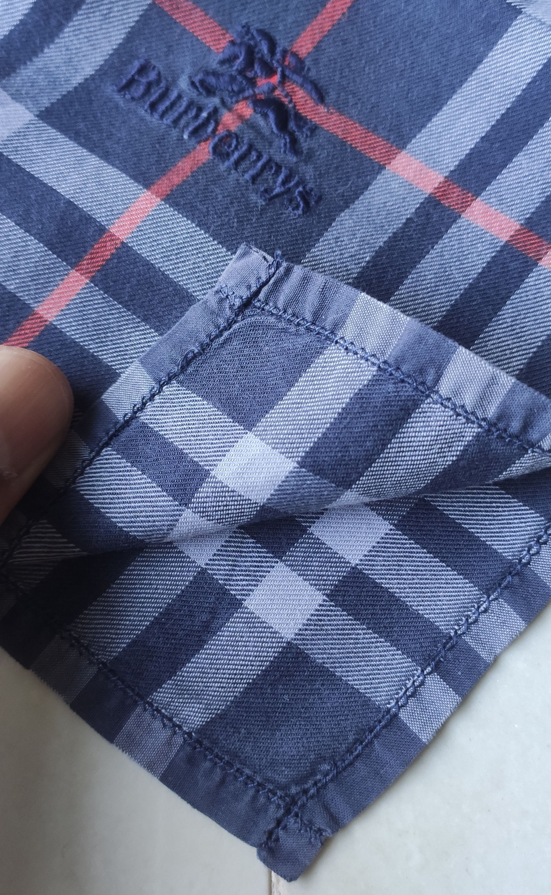 Burberry Vintage Nova Check Burberrys Handkerchief Size ONE SIZE - 4 Thumbnail