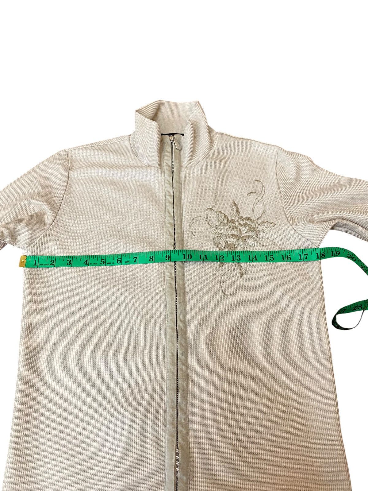 Tornado Mart Vintage 90s Tornado Mart Flower Embroidery Zipper Jacket Size US S / EU 44-46 / 1 - 16 Thumbnail