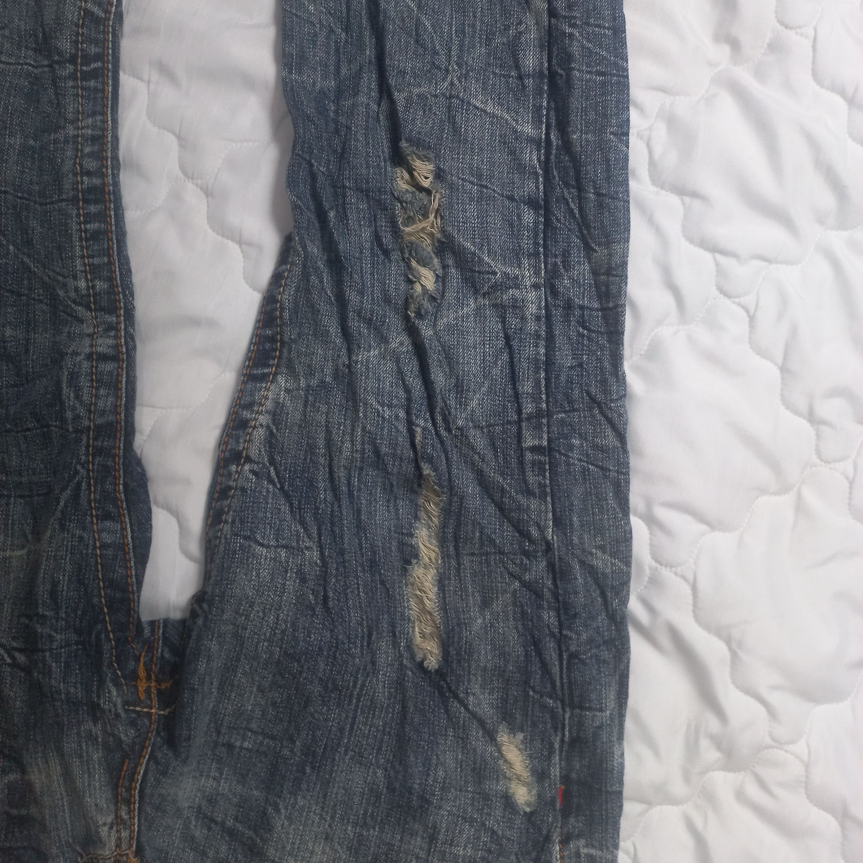 Japanese Brand × semanticdesign Semantic Design Distressed Denim Japanese Brand Size US 32 / EU 48 - 5 Thumbnail