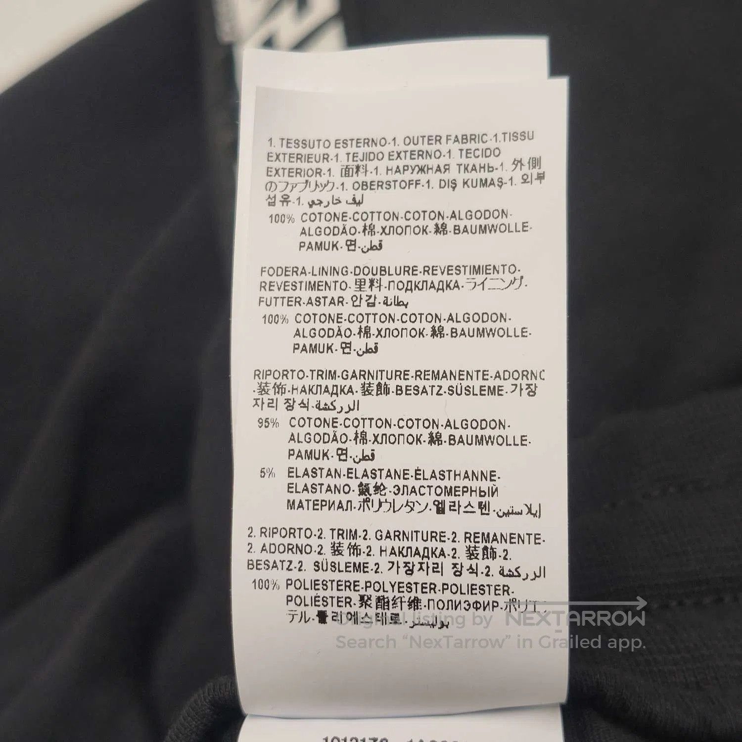 Versace Versace XL Cotton Letter Logo Track Pants. Size US XL / EU 56 / 4 - 9 Thumbnail