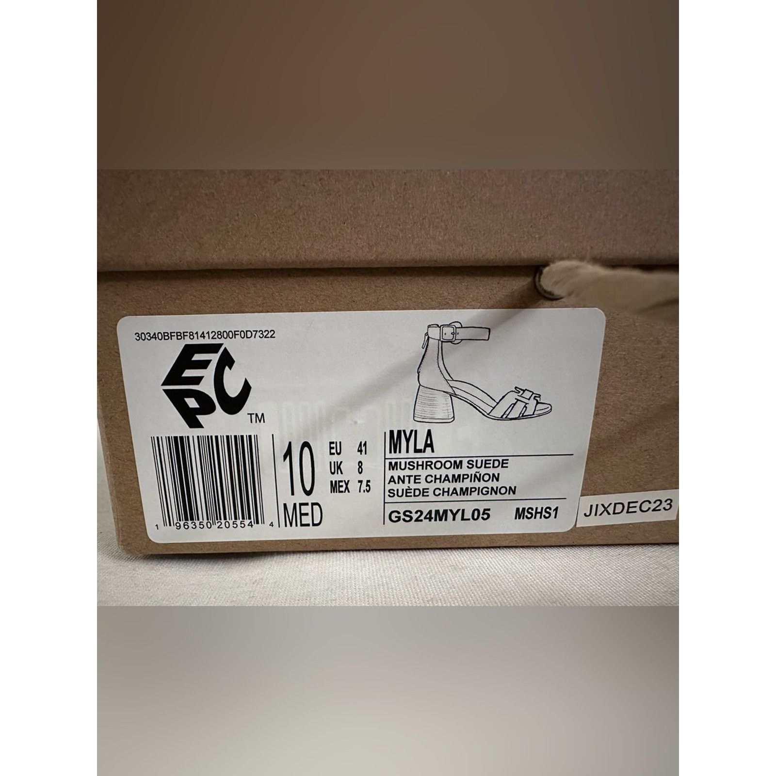 Gentle Souls Gentle Souls by Kenneth Cole Women 10 Myla Heel Sandal Size US 10 / IT 40 - 11 Thumbnail