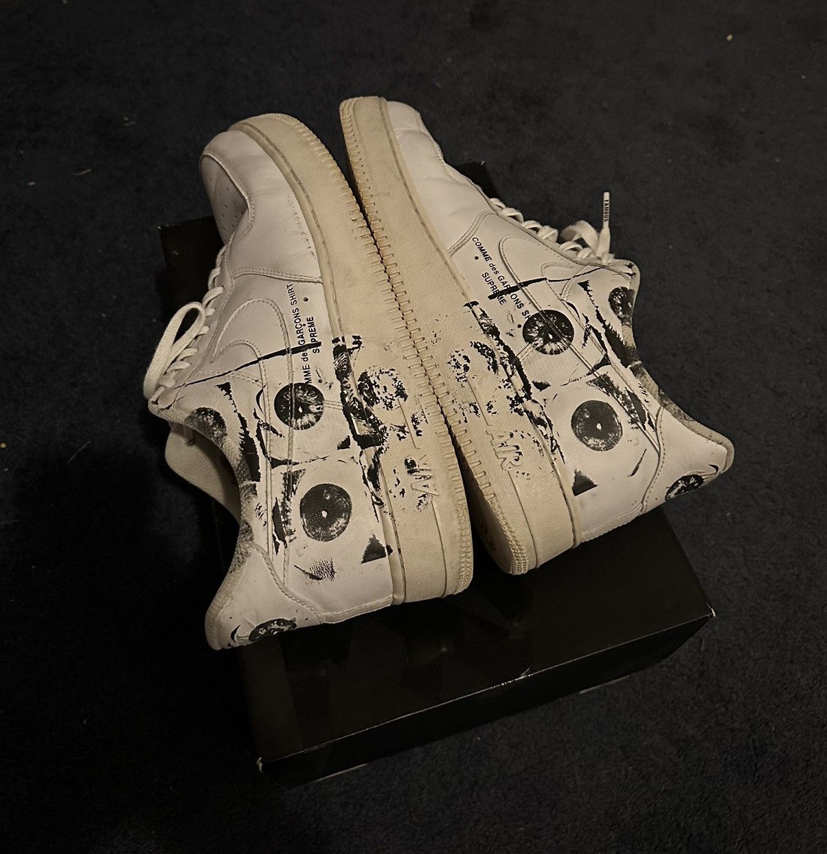 dhgate supreme air force 1