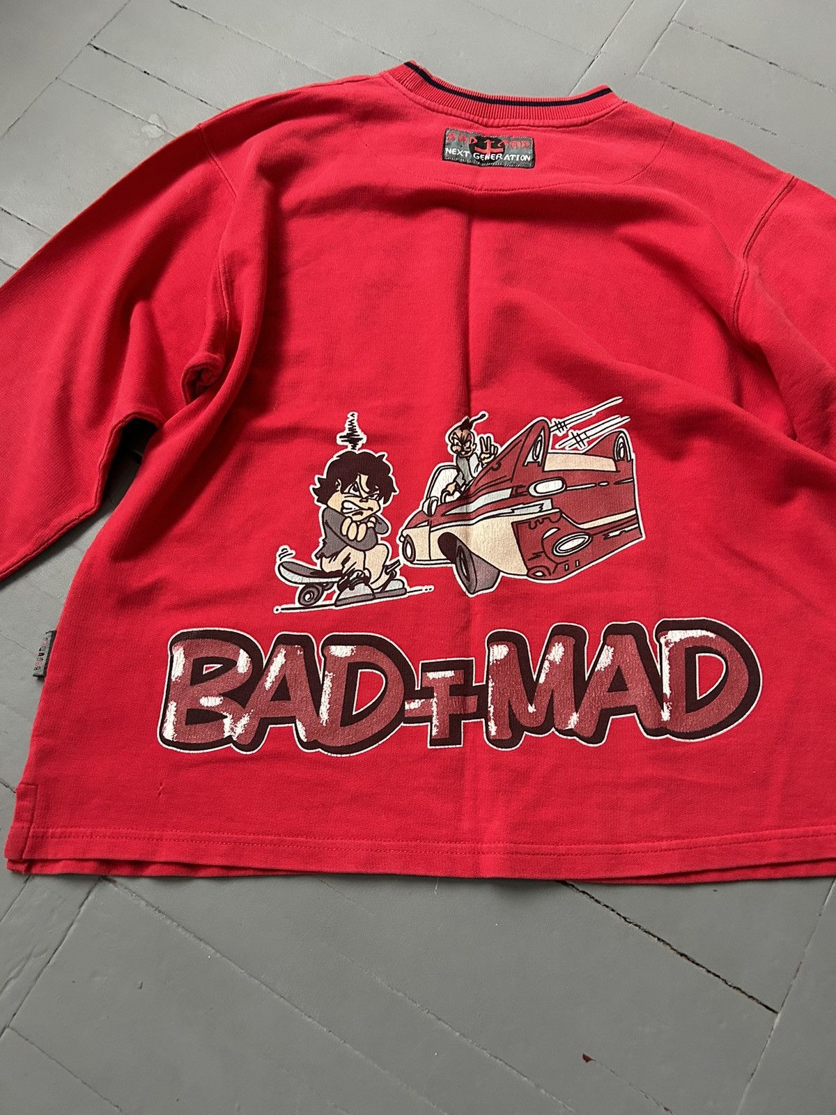 JNCO Vintage 90s sweatshirt bad mad skateboard Size US M / EU 48-50 / 2 - 6 Thumbnail