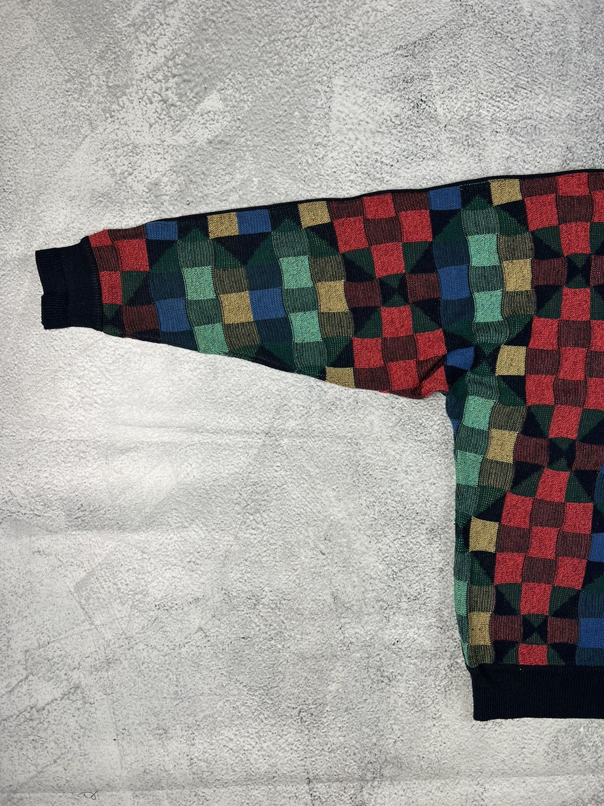 Carlo Colucci × Vintage Vintage Carlo Colucci multicolour knit sweater Size US M / EU 48-50 / 2 - 10 Thumbnail