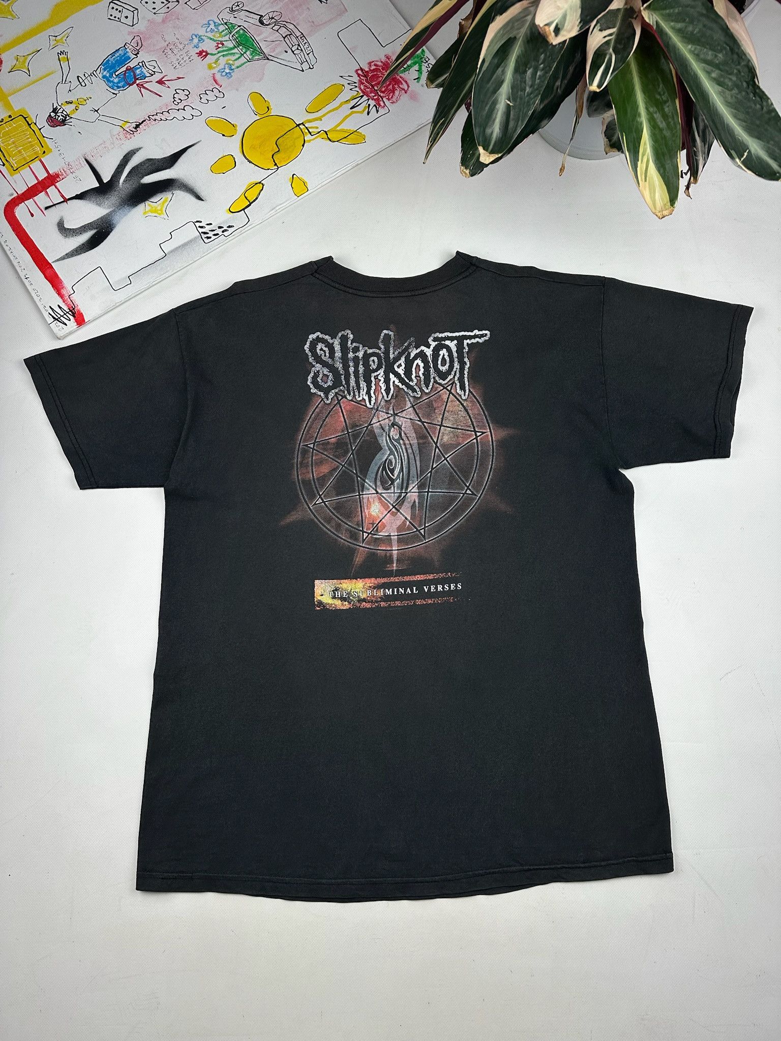 Band Tees Vintage Slipknot Double Sided T-Shirt Size US L / EU 52-54 / 3 - 2 Thumbnail
