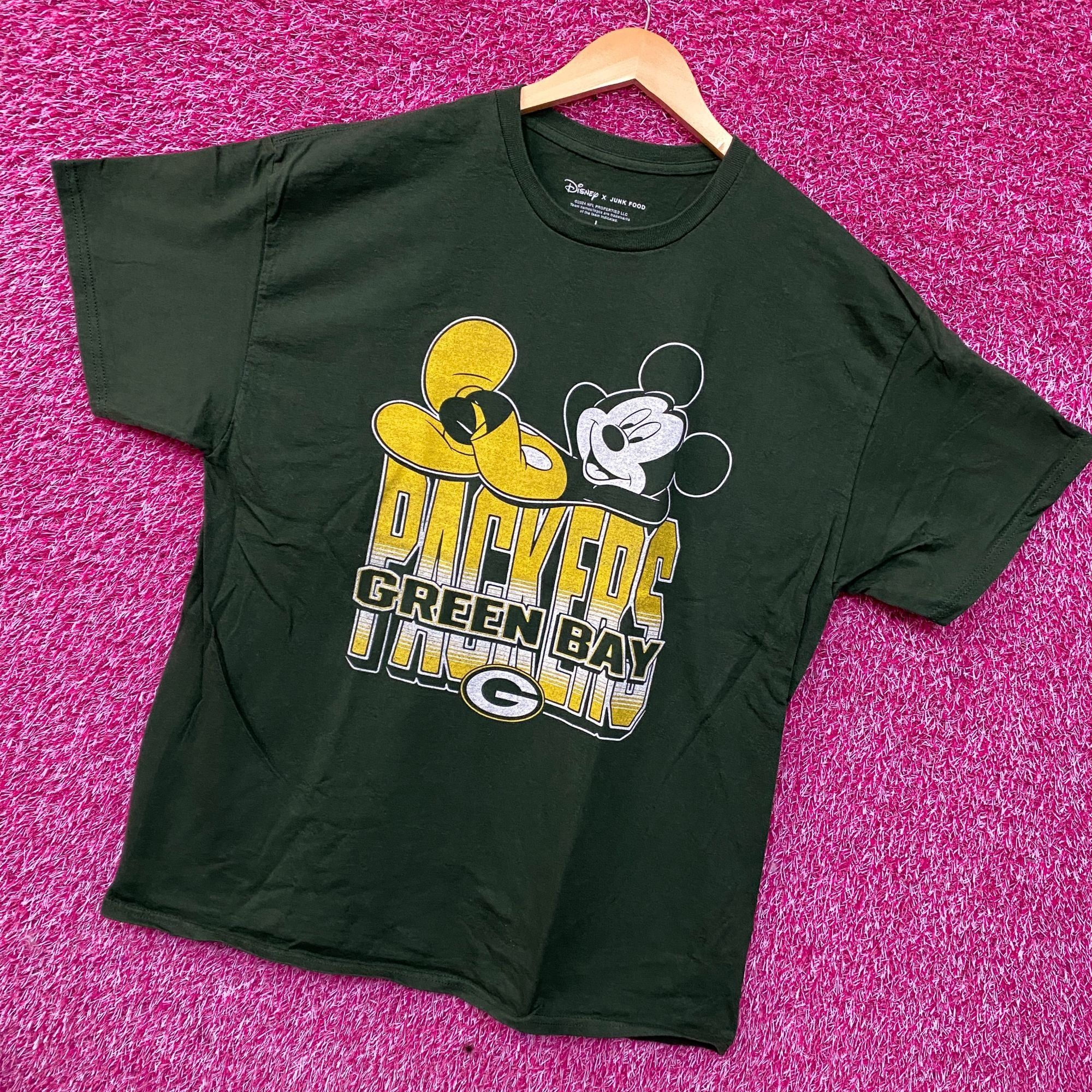 Junk Food Disney x Junk Food NFL Green Bay Packers Mickey Mouse Kick B Size US L / EU 52-54 / 3 - 3 Thumbnail